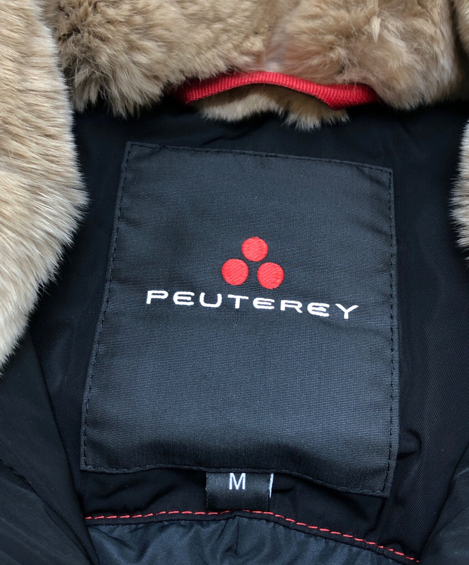 中古・古着通販】PEUTEREY (ピューテリー) ラビットファーダウン 