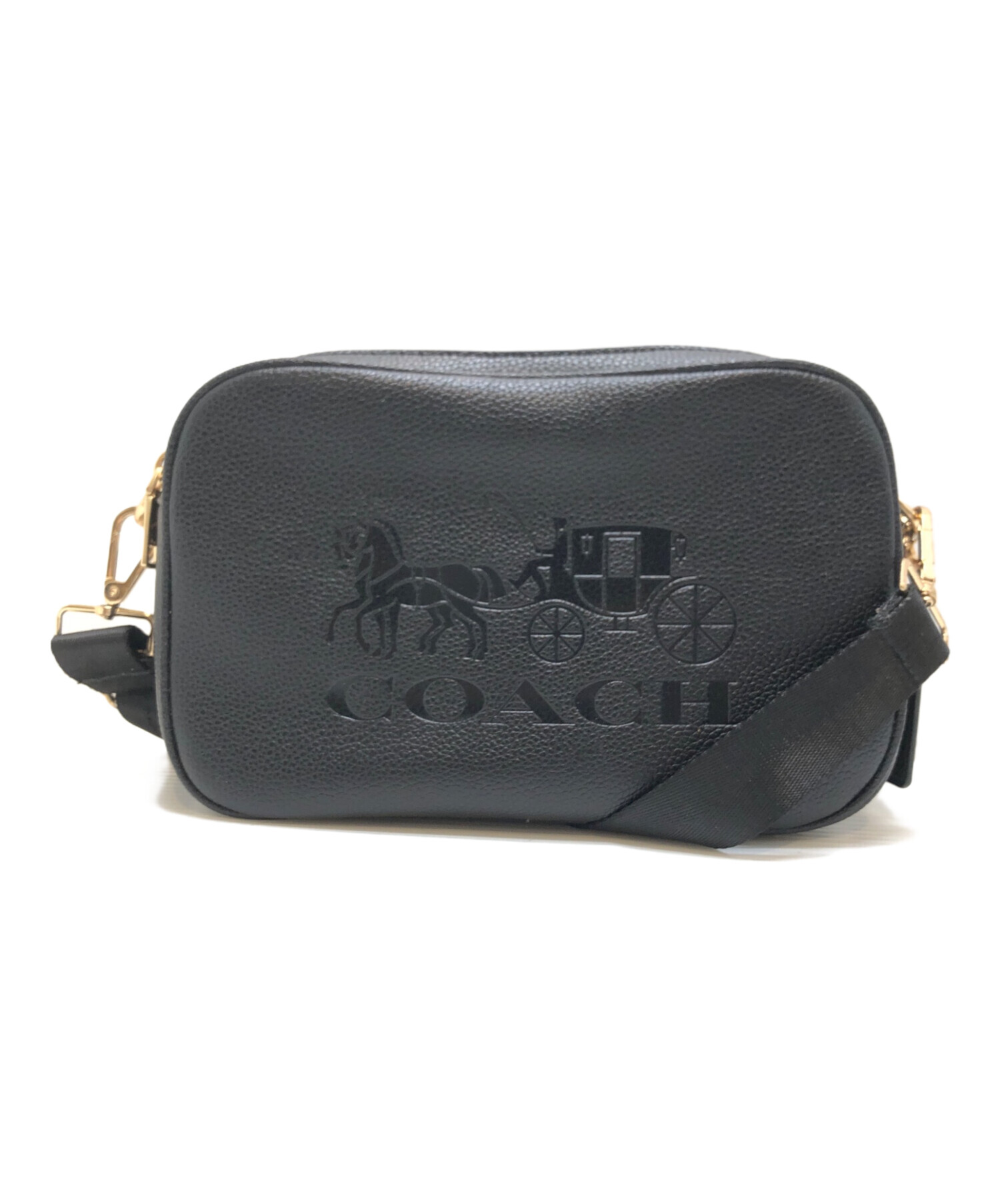 中古・古着通販】COACH (コーチ) カメラバッグ ブラック サイズ:表記 