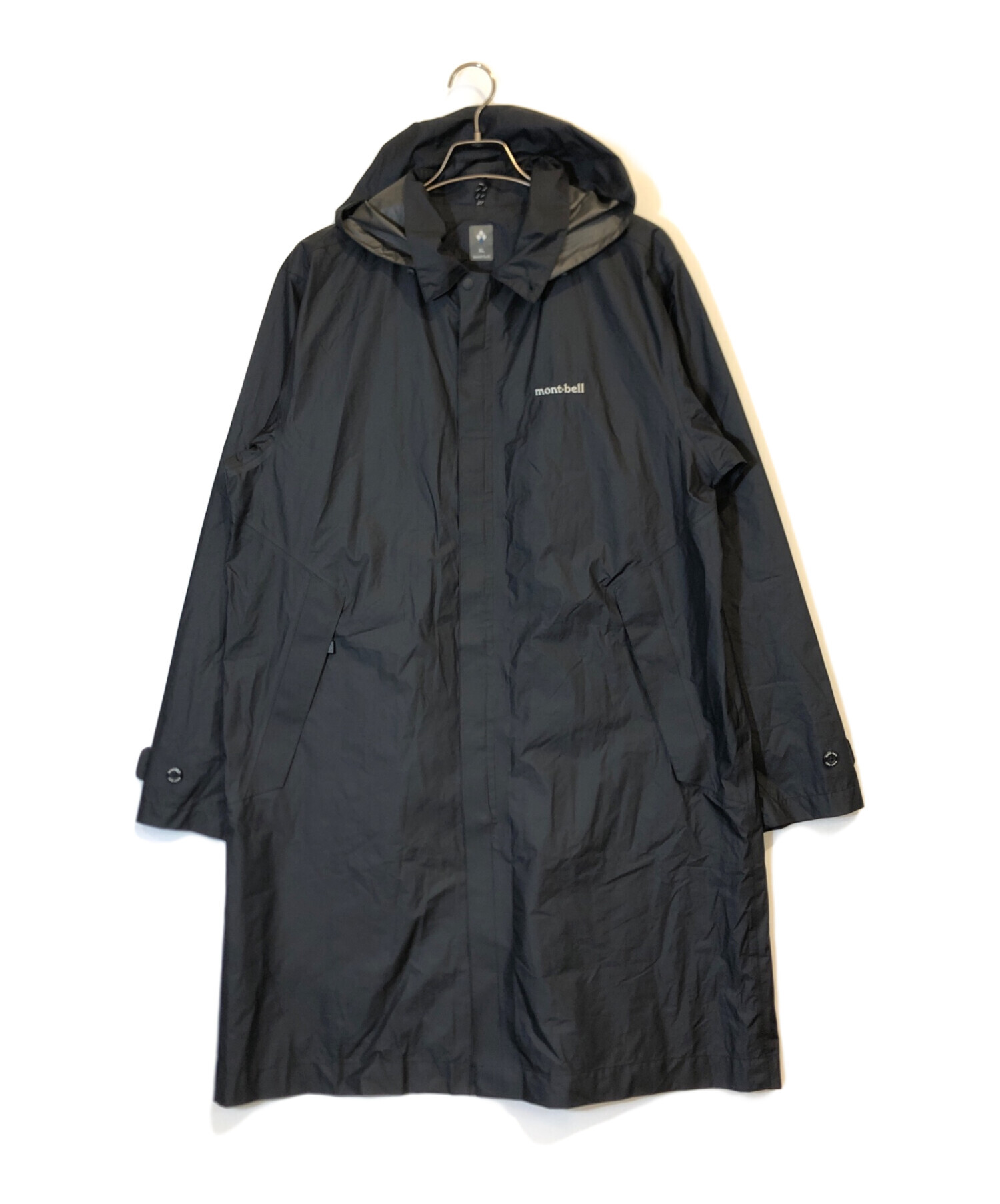中古・古着通販】mont-bell (モンベル) トラベルレインコート ブラック