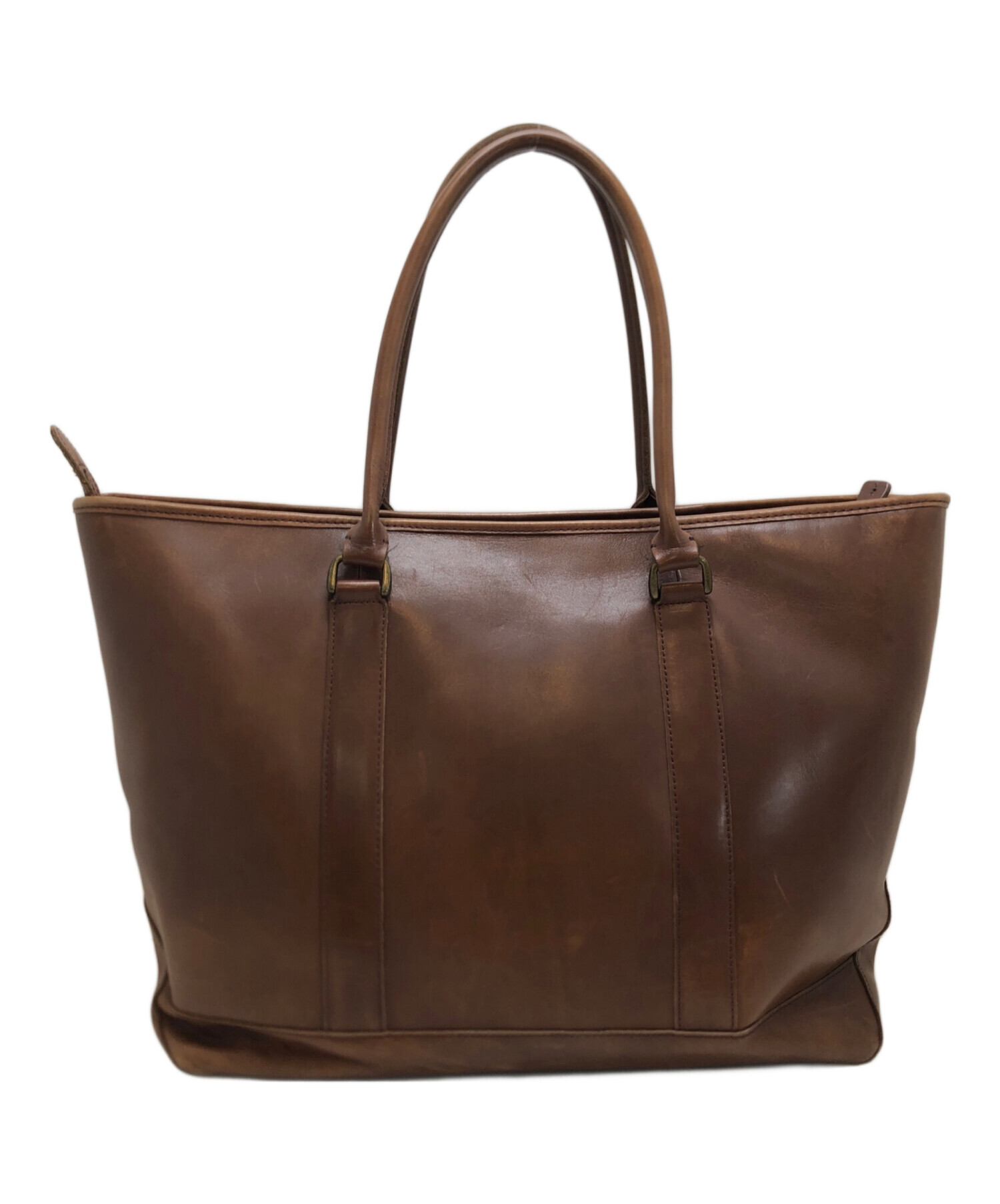 中古・古着通販】L.L.Bean (エルエルビーン) レザートートバッグ