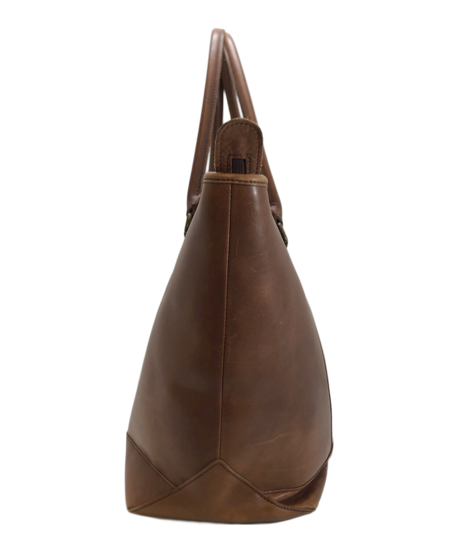 中古・古着通販】L.L.Bean (エルエルビーン) レザートートバッグ