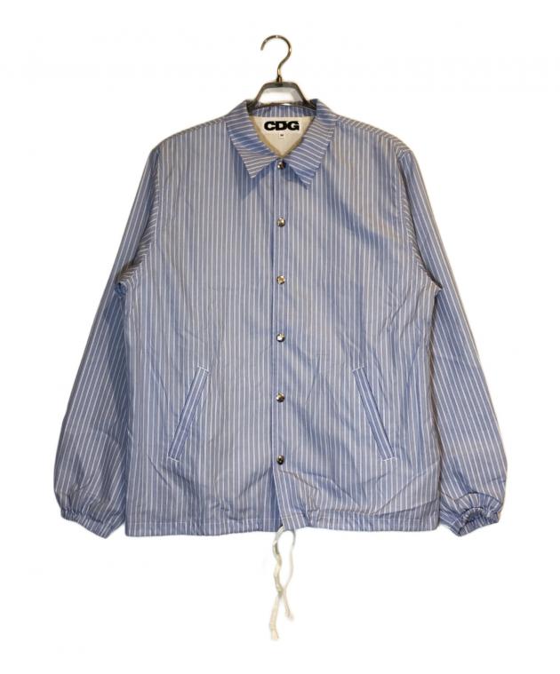 中古・古着通販】CDG (シーディージー) ストライプコーチジャケット