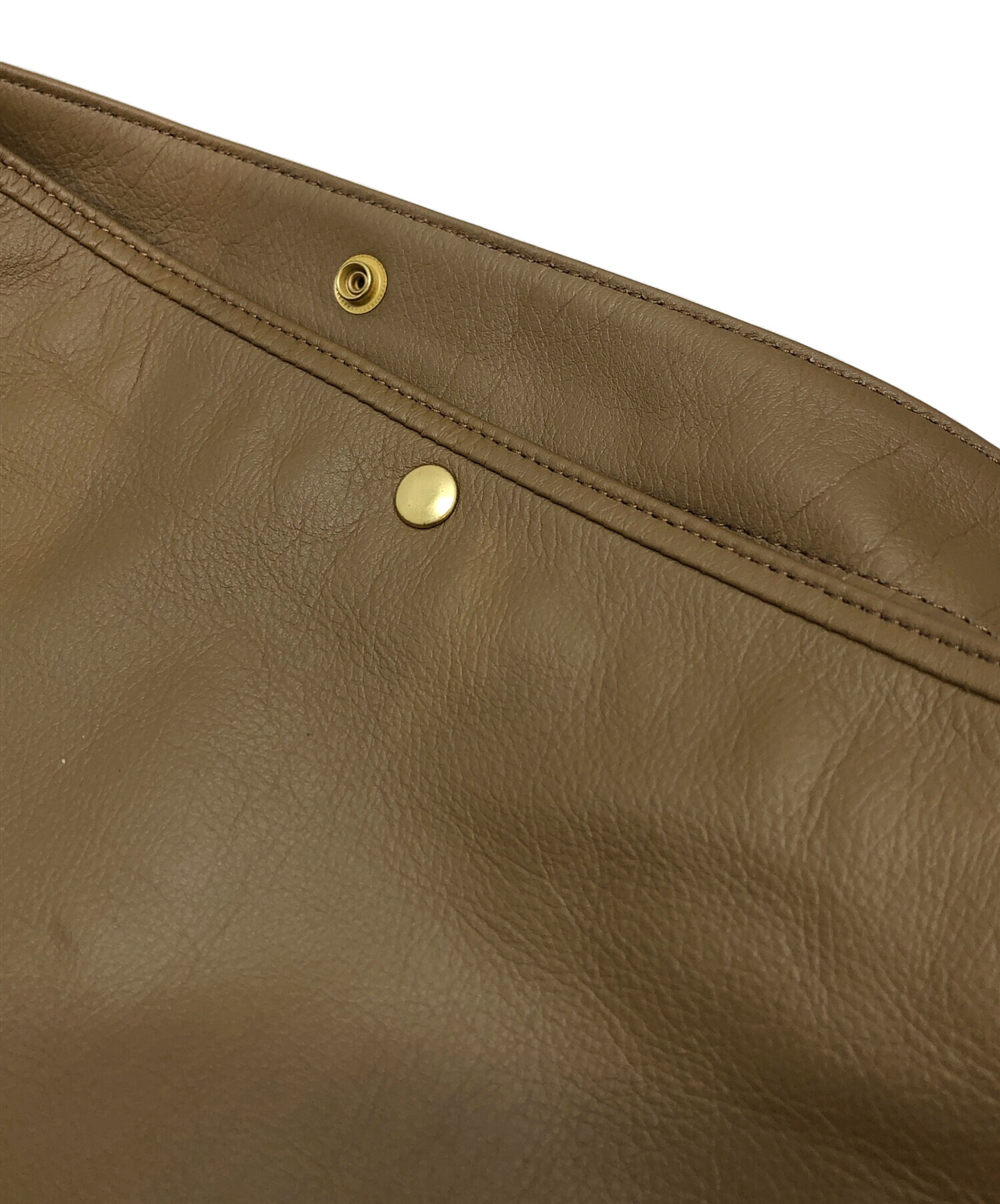 美品✨ch!iii bag ショルダーバッグ 斜めがけ 肩かけ 本革 ブラウン 中古・古着通販】ch!iii (チー) ショルダーバッグ ブラウン｜ブランド