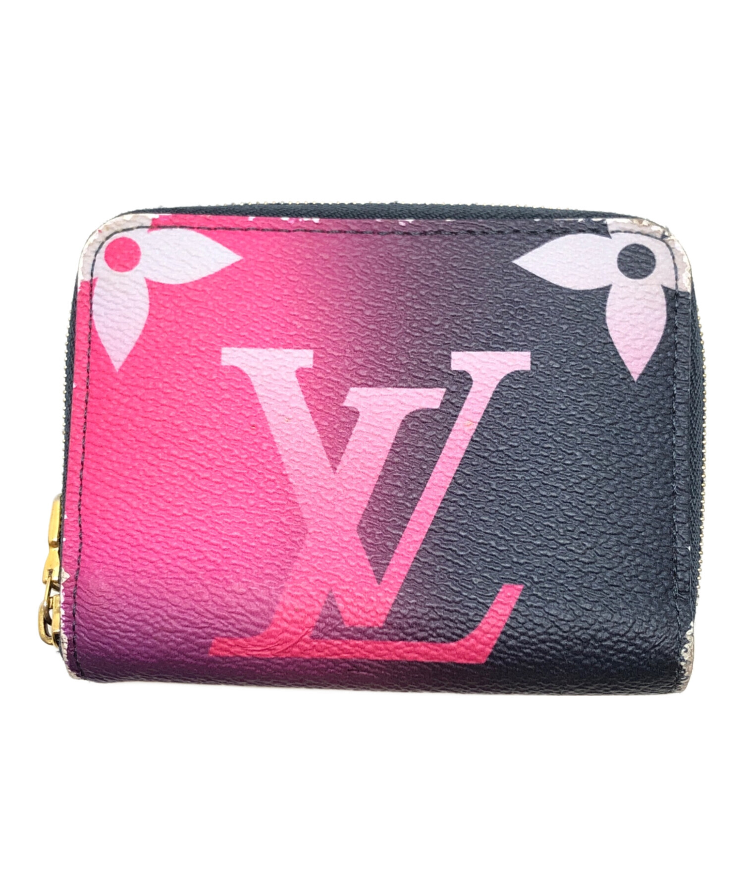 LOUIS VUITTON ルイヴィトン 財布・ケース  紫 【古着】【中古】【送料無料】 中古・古着通販】LOUIS VUITTON (ルイ ヴィトン) モノグラム ジップ
