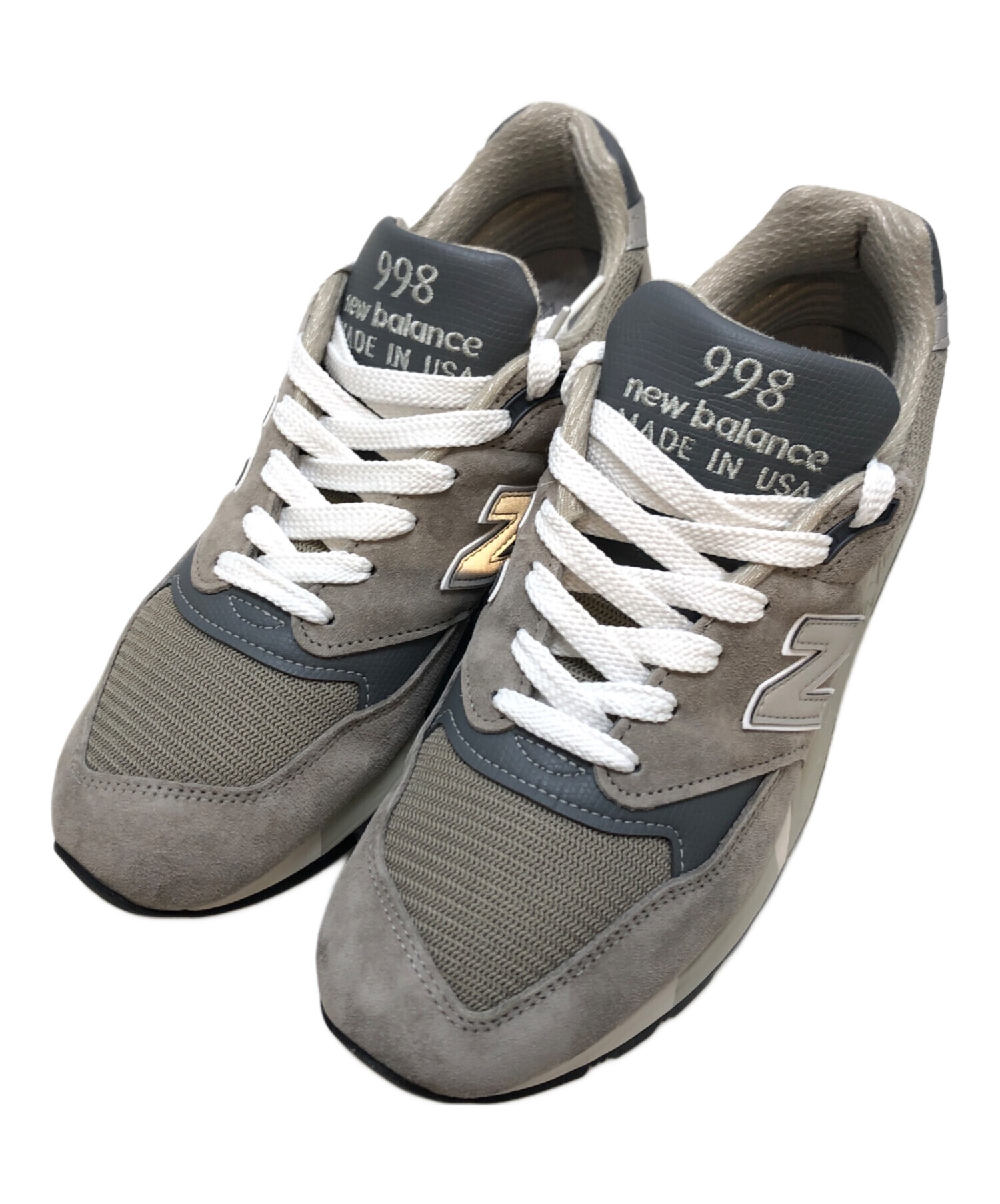 中古・古着通販】NEW BALANCE (ニューバランス) スニーカー グレー 