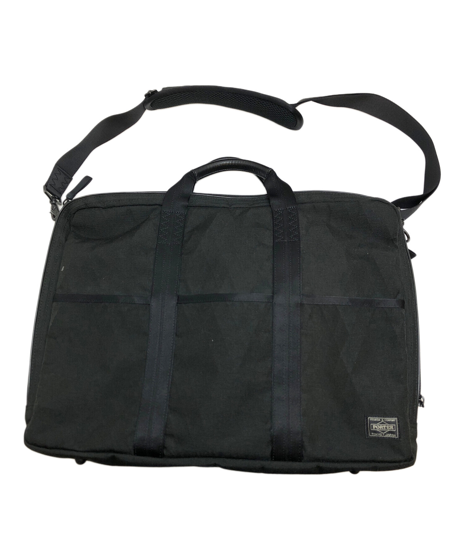 【未使用品】PORTER / 2WAY BRIEFCASE ブラック 中古・古着通販】PORTER (ポーター) 2WAY BRIEFCASE ブラック