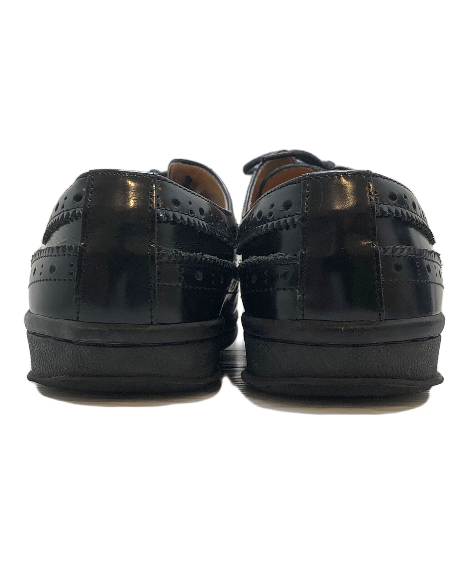 中古・古着通販】MANEBU (マネブ) ウィングチップシューズ ブラック