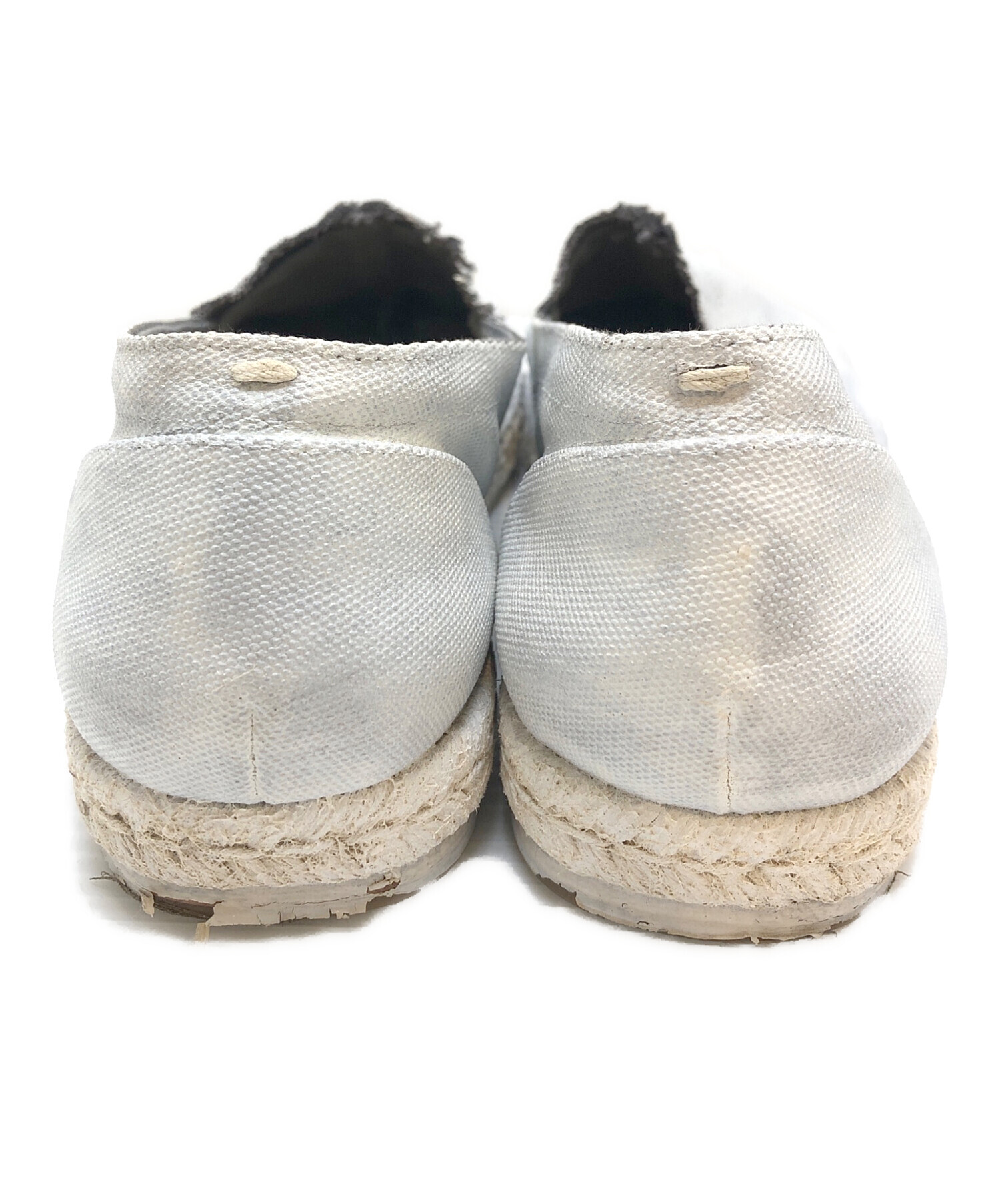 【未使用】メゾンマルジェラ エスパドリーユ Maison Margiela メゾンマルジェラ エスパドリーユ レザー サンダル