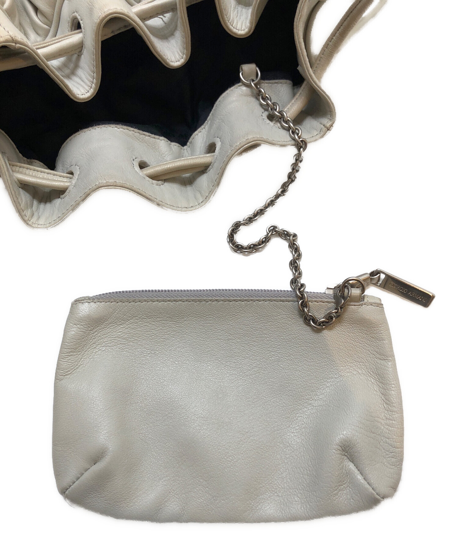 中古・古着通販】GIORGIO ARMANI (ジョルジョアルマーニ) レザー