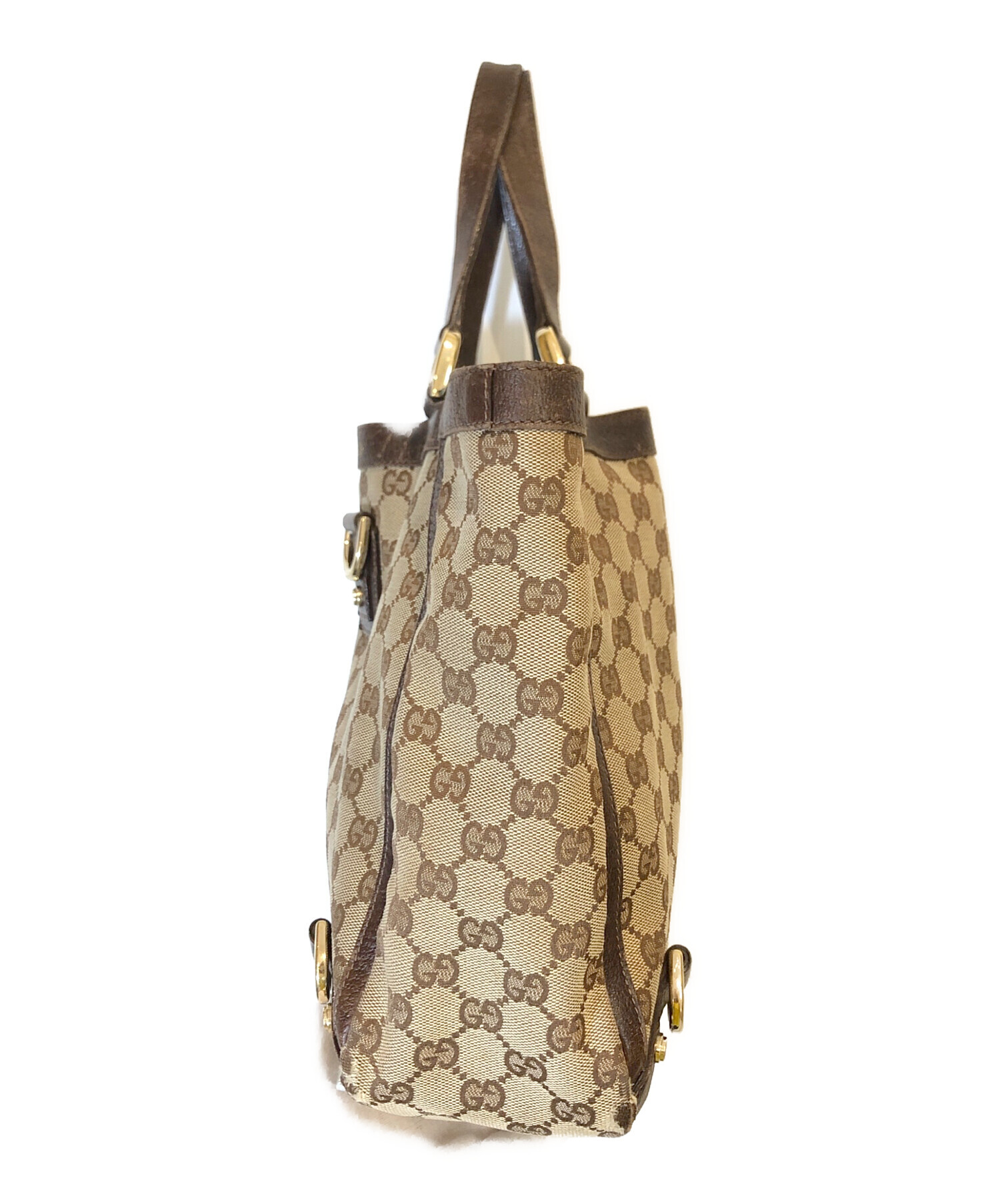 GUCCI GG柄 トートバッグ 中古・古着通販】GUCCI (グッチ) GG柄トートバッグ サイズ:表記なし