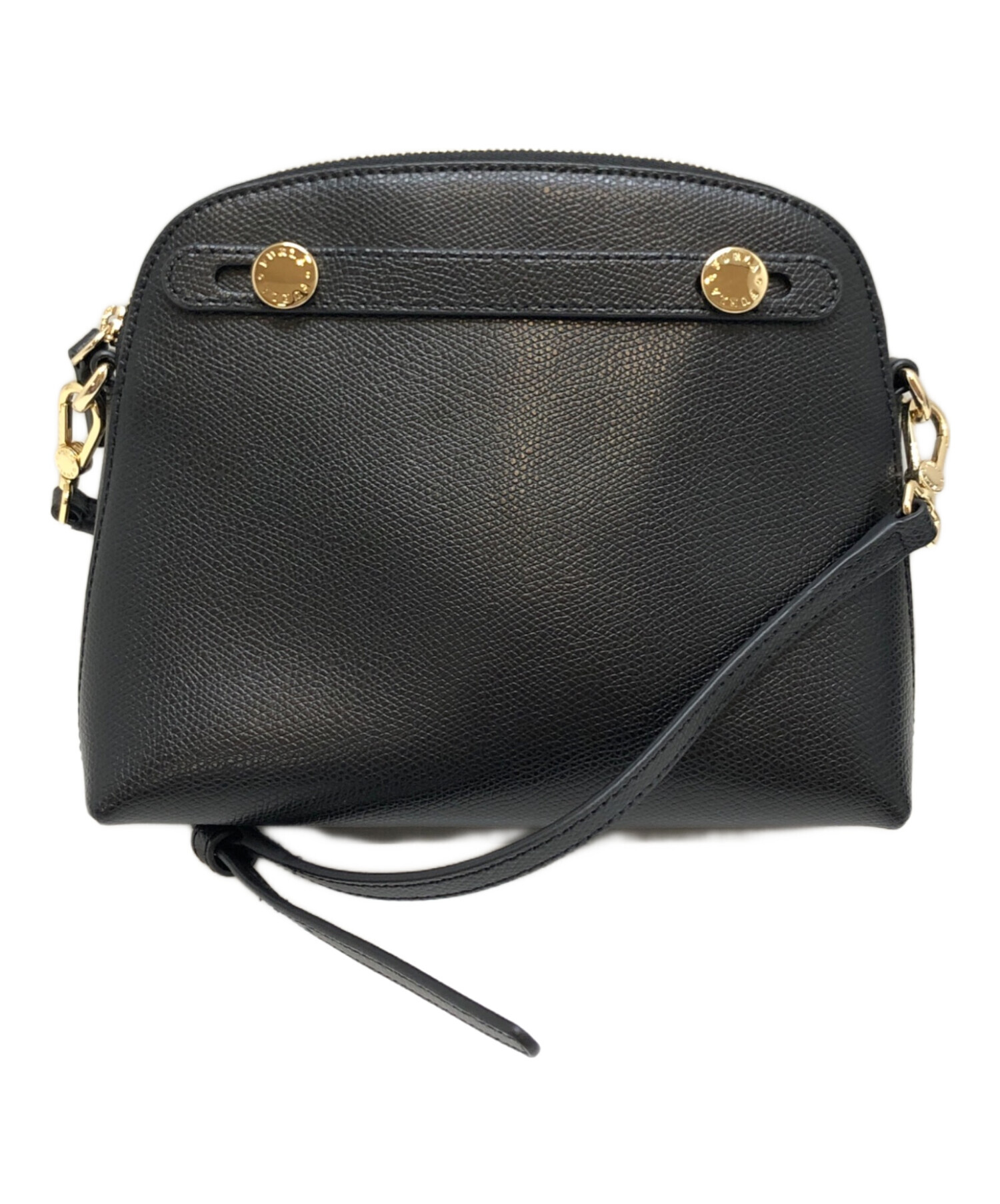 中古・古着通販】FURLA (フルラ) ショルダーバッグ ブラック サイズ 