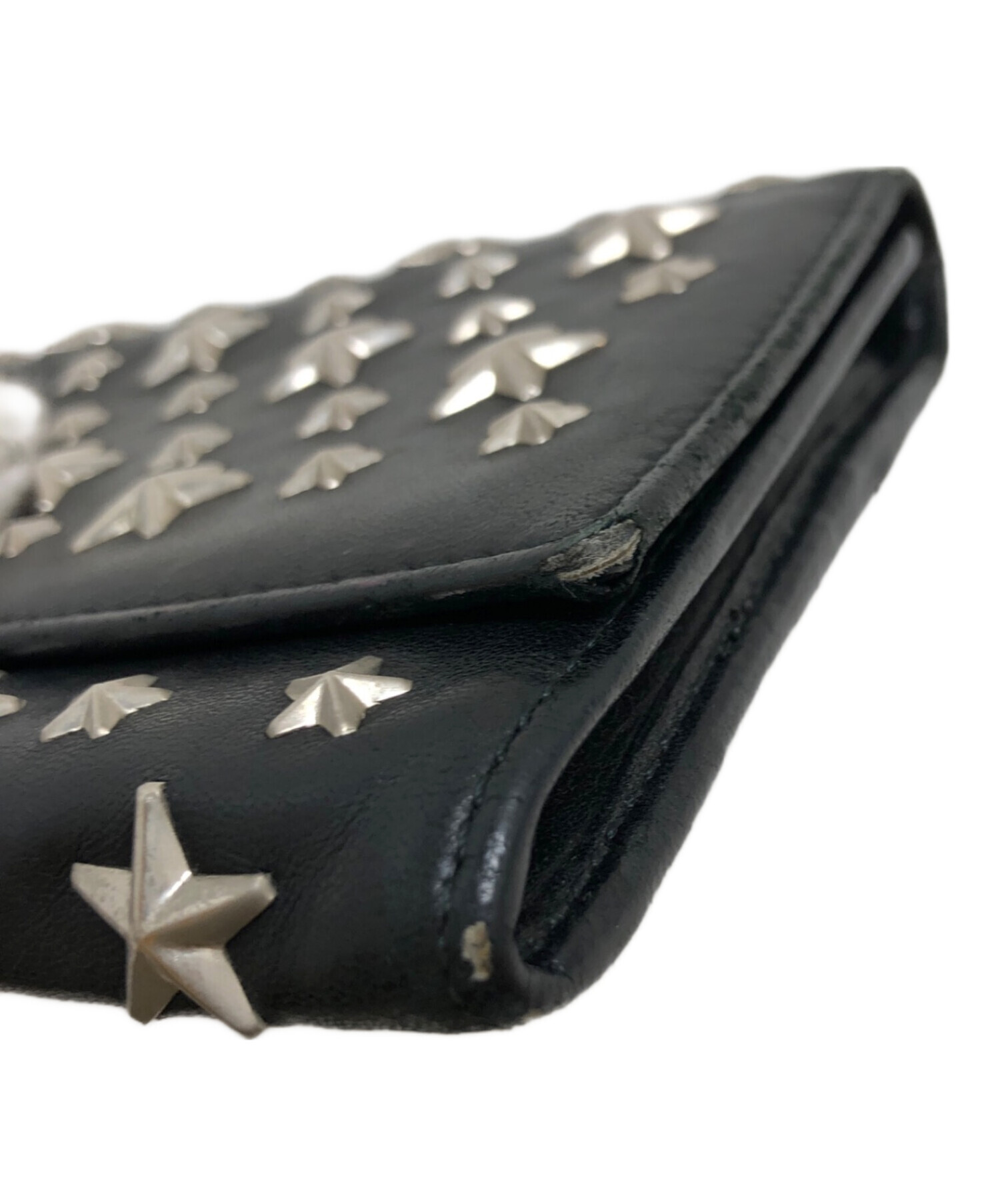中古・古着通販】JIMMY CHOO (ジミーチュウ) ショルダーウォレット 