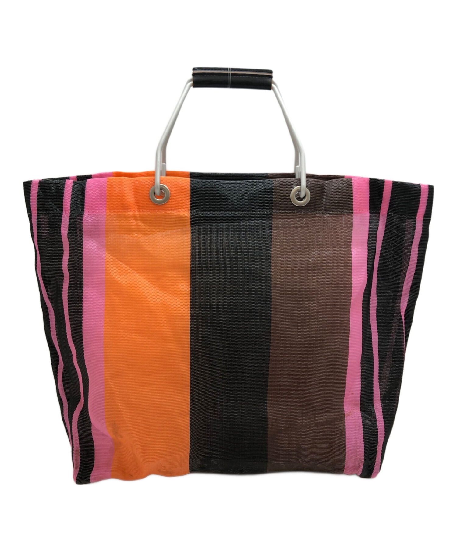 MARNI / マルニ | マルニ マーケット カナパ ストライプ トートバッグ