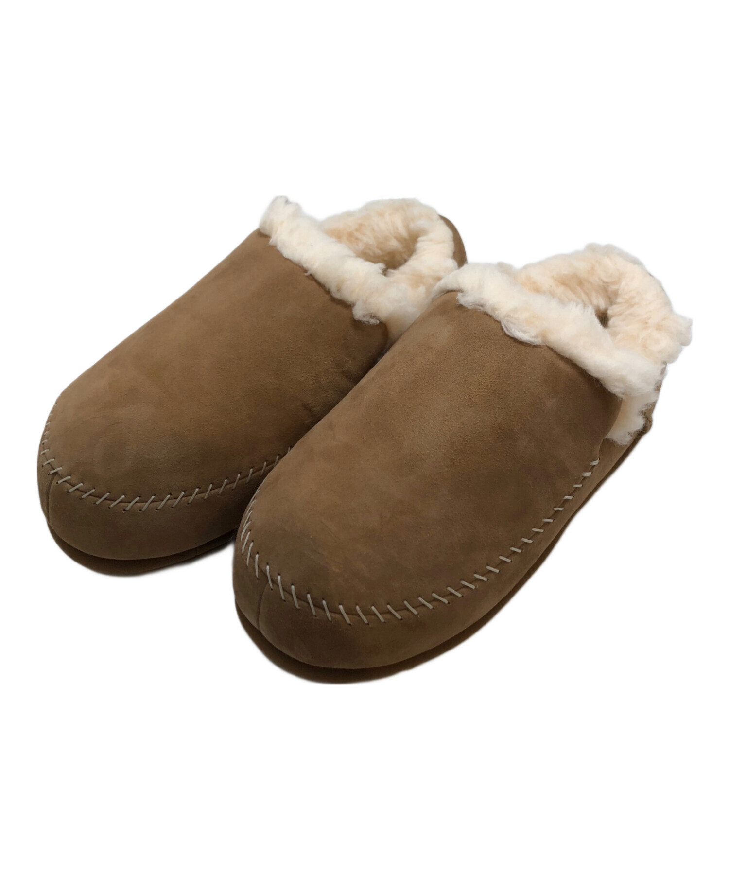 中古・古着通販】UGG (アグ) ムートンシューズ ブラウン サイズ:27 
