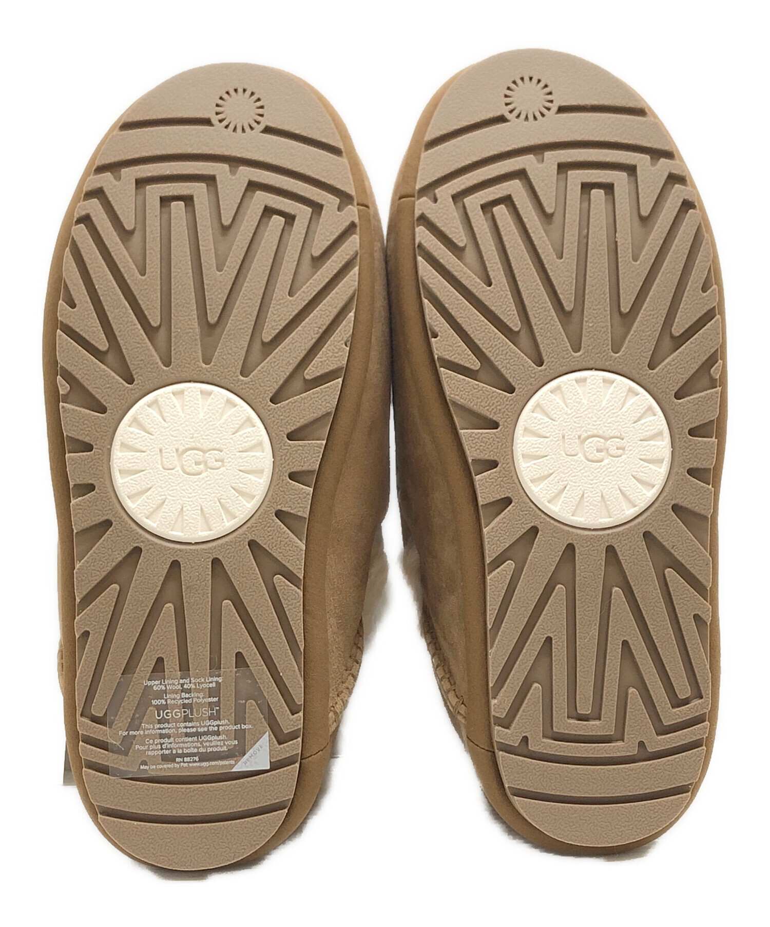 中古・古着通販】UGG (アグ) ムートンシューズ ブラウン サイズ:27 