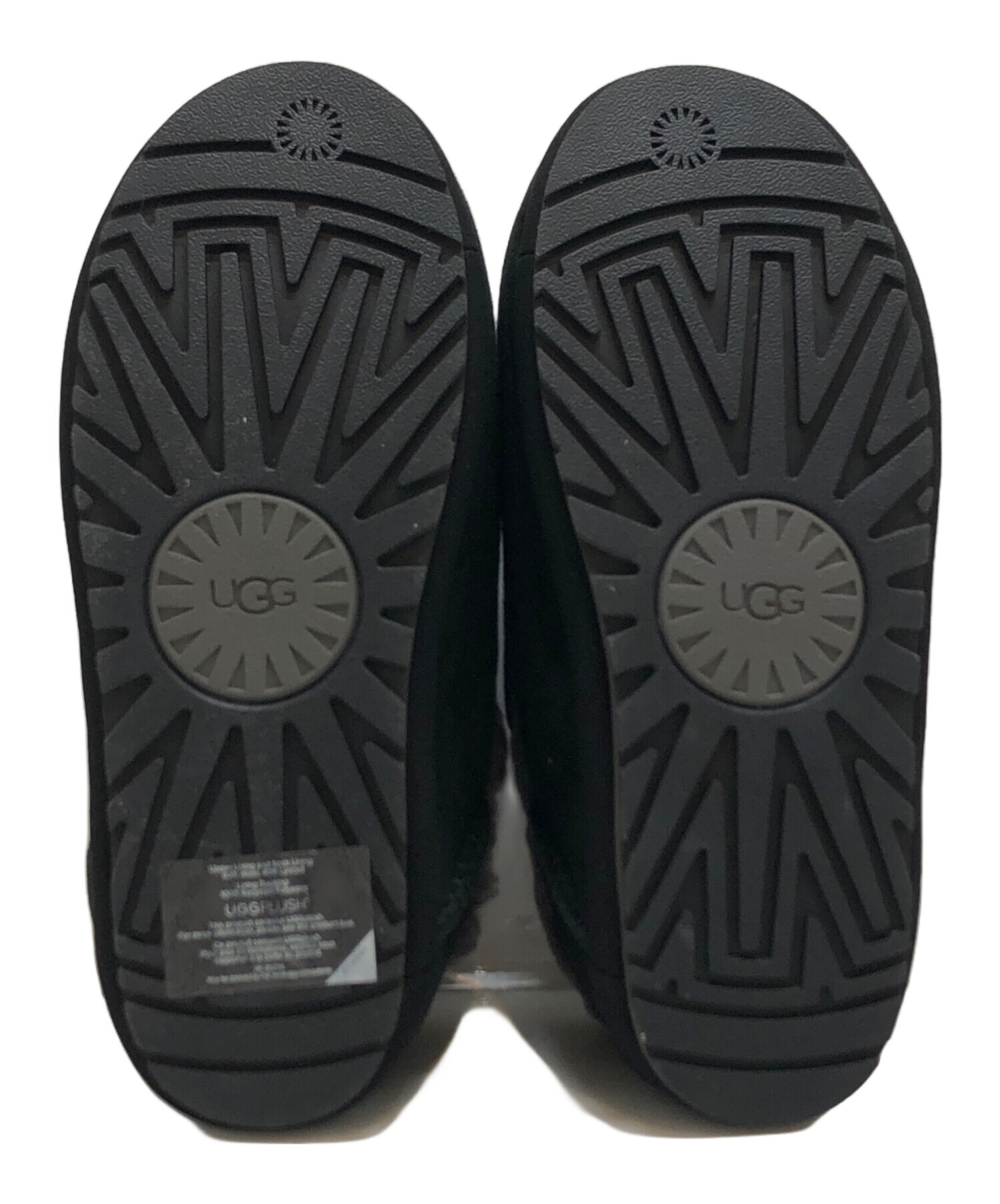 中古・古着通販】UGG (アグ) ムートンシューズ ブラック サイズ:27 