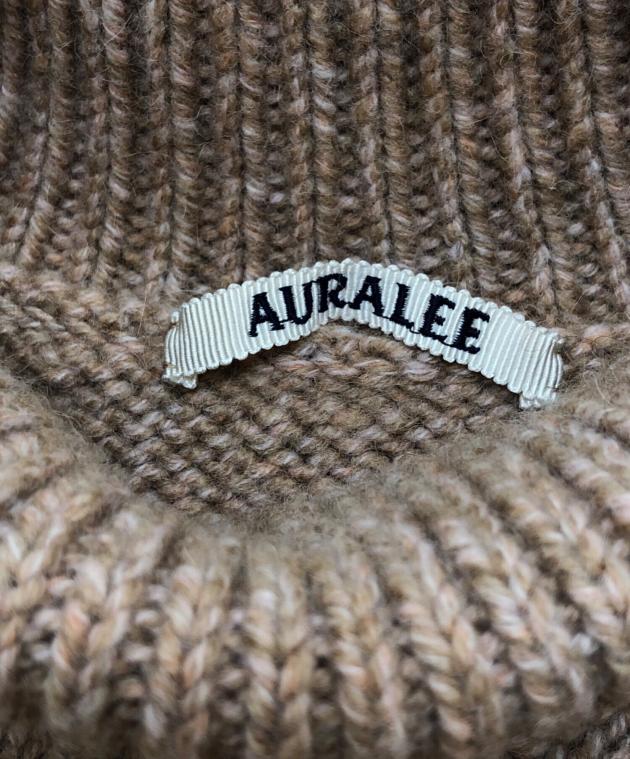 中古・古着通販】AURALEE (オーラリー) CAMEL WOOL MIX KNIT TURTLE