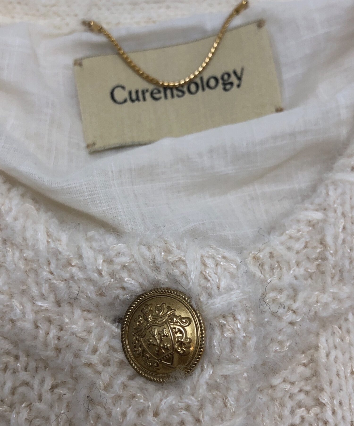 中古・古着通販】Curensology (カレンソロジー) レリーフジャガード
