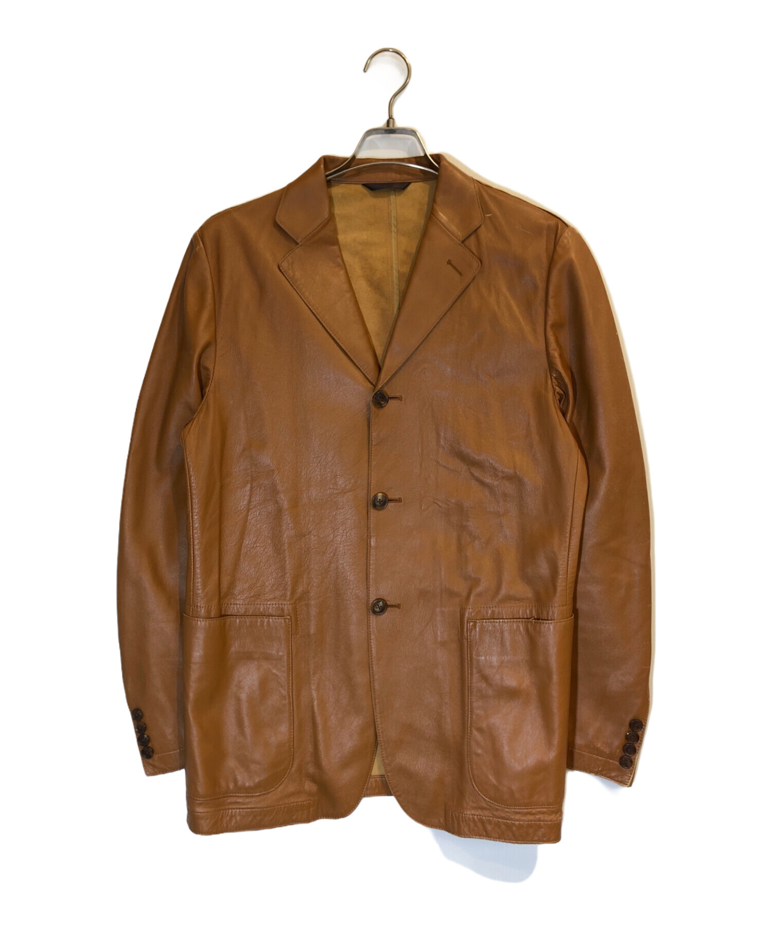 Paul Smith ブラウン ダブルブレストジャケット PaulSmith ダーク