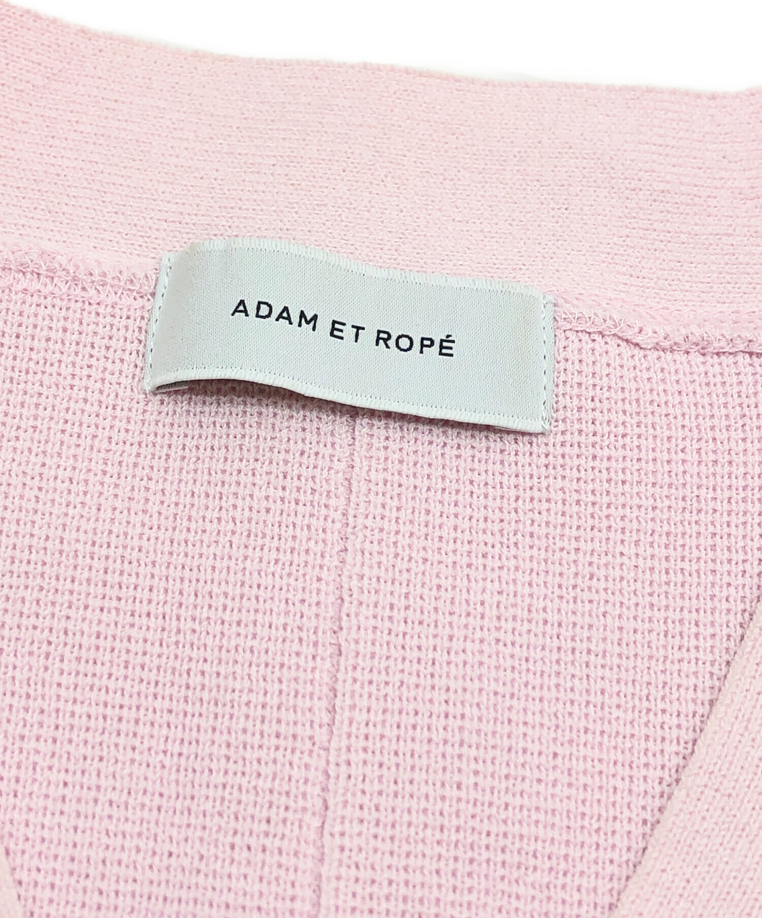 ADAM ET ROPE アダムエロペ/ミラノリブニットカーディガン /GAK04010A/SAランク/77【中古】 中古・古着通販】Adam et Rope (アダム エ ロペ) ミラノリブニット