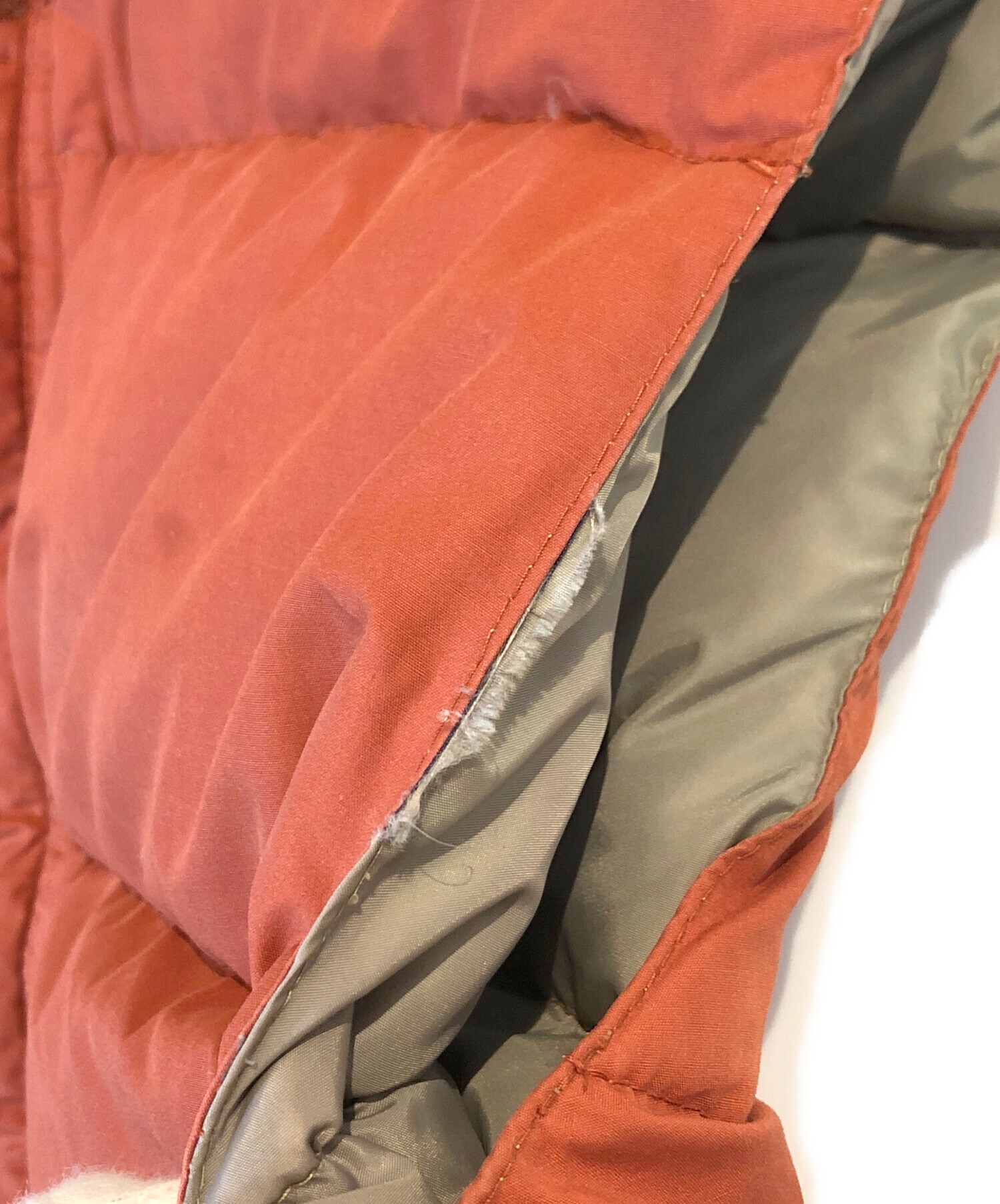 Sears シアーズ noill パッチワーク ダウンベスト タロン 70s 中古・古着通販】Sears (シアーズ) ダウンベスト ブラウン サイズ:S