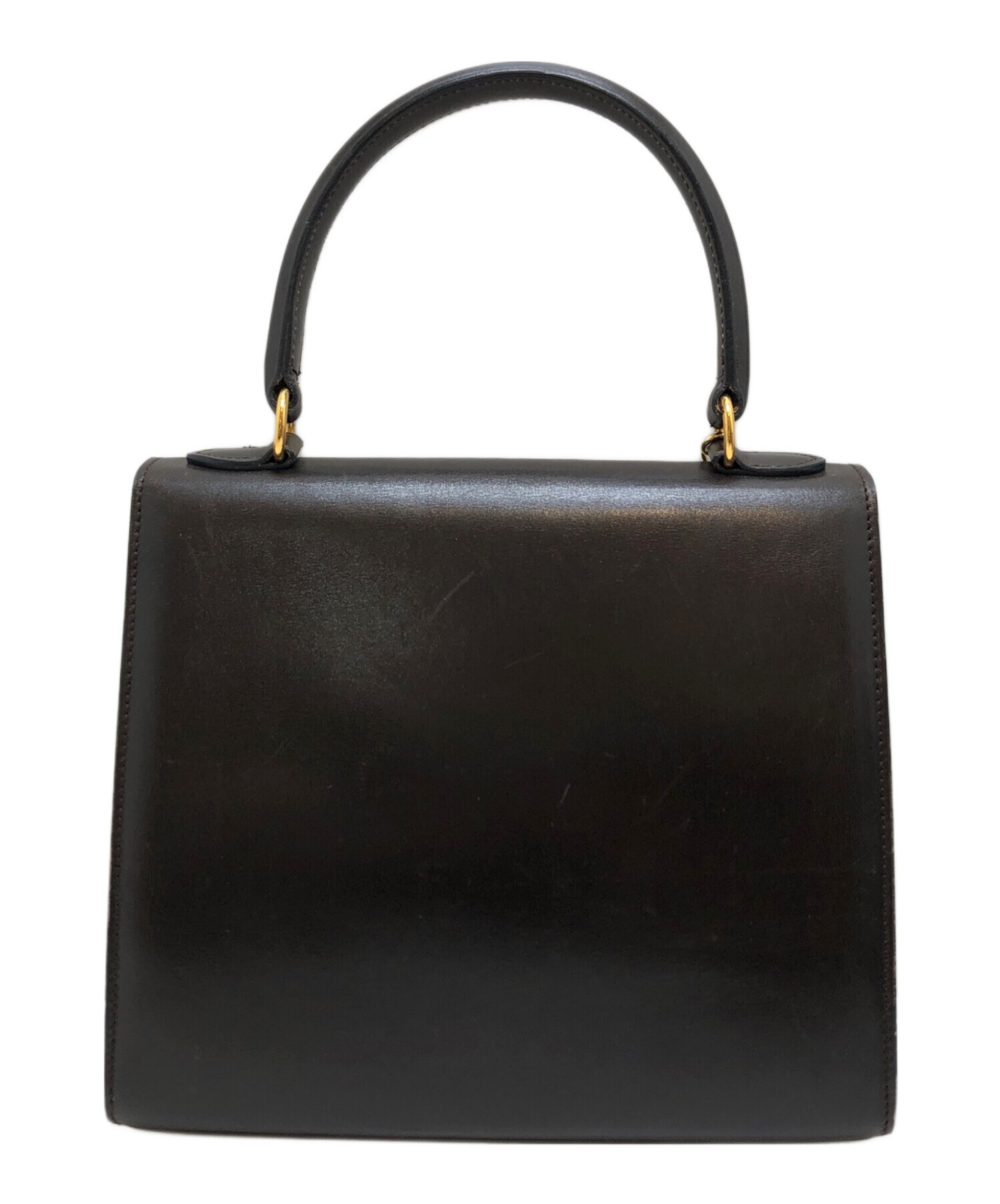 中古・古着通販】CELINE (セリーヌ) ガンチーニチェーンハンドバッグ 
