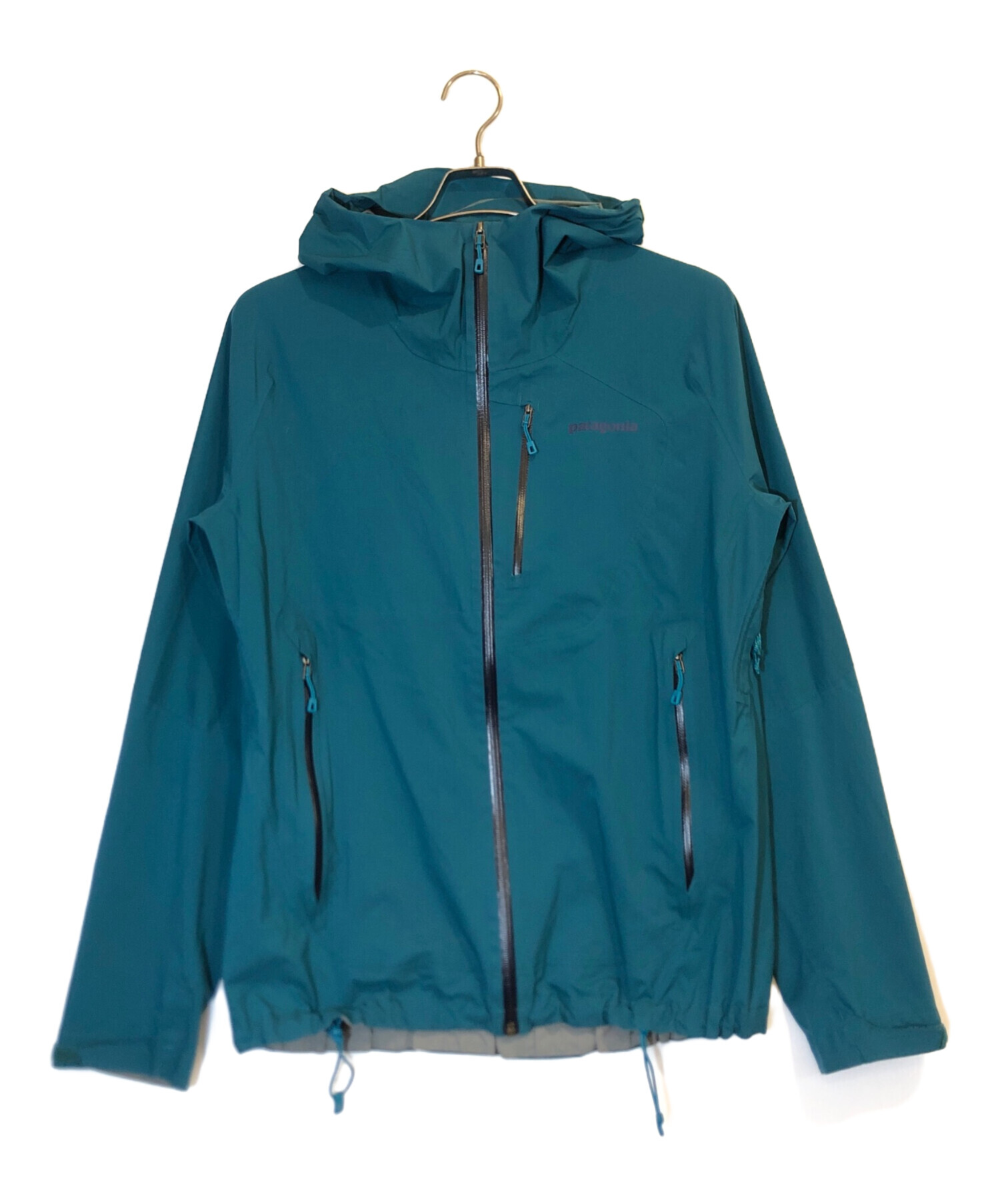 アウトドア patagonia Lサイズ レインシャドージャケット 青