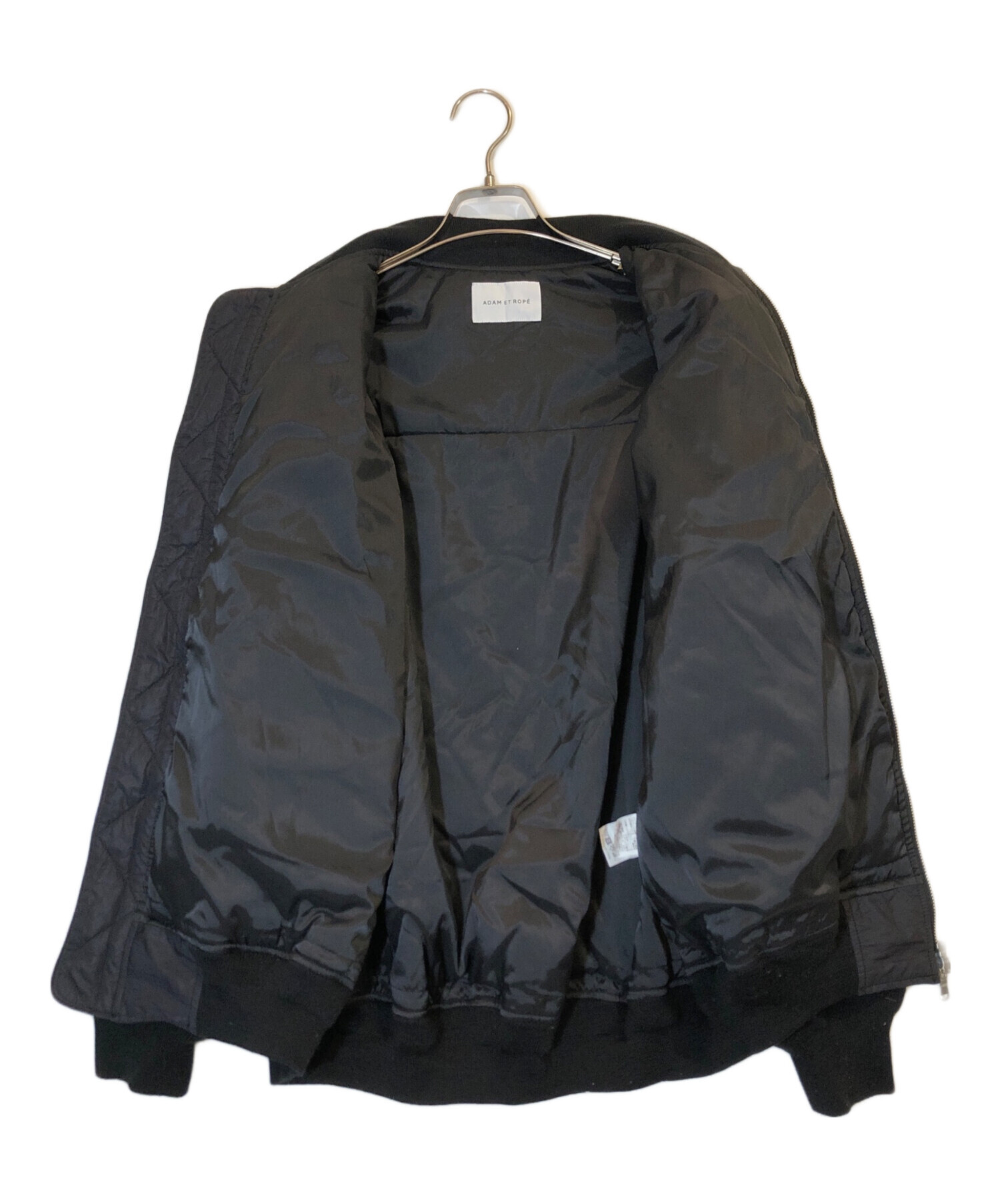 中古・古着通販】Adam et Rope (アダム エ ロペ) ブルゾン ブラック 