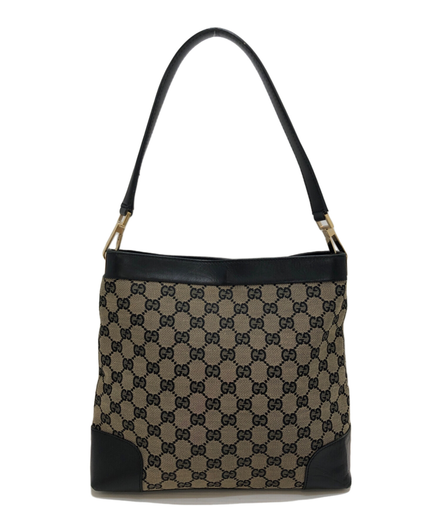 中古・古着通販】GUCCI (グッチ) GGキャンバスワンショルダーバッグ 