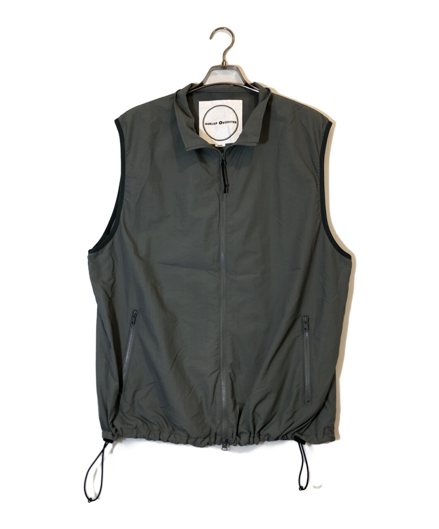 BURLAP OUTFITTER ブラック ベスト L BURLAP OUTFITTER | VEST BAG