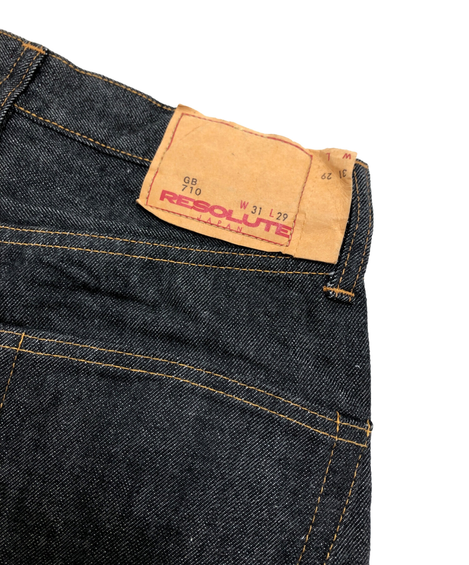 中古・古着通販】RESOLUTE (リゾルト) 15TH ANNIVERSARY デニムパンツ 