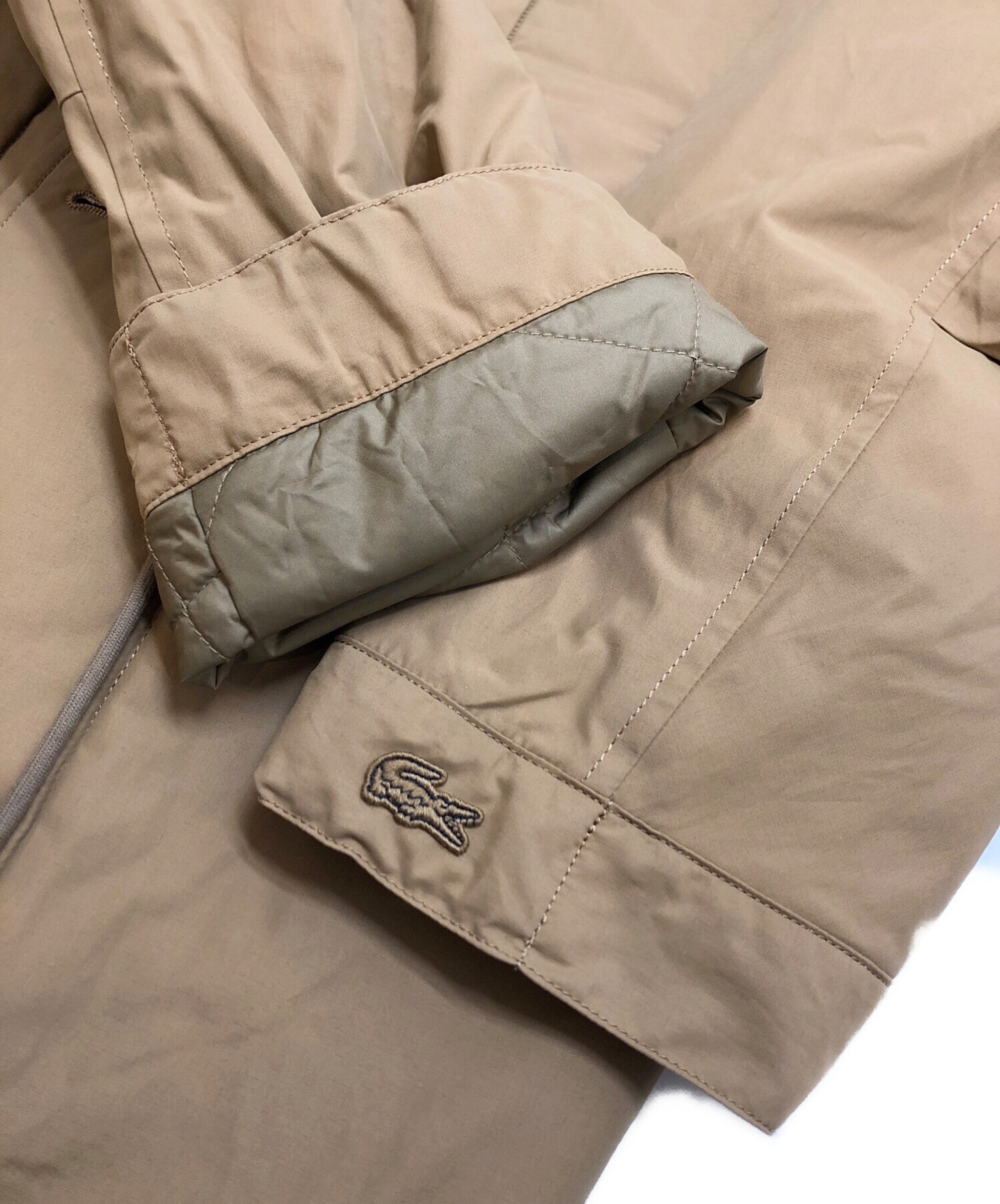 中古・古着通販】LACOSTE (ラコステ) オーバーサイズミリタリーコート 
