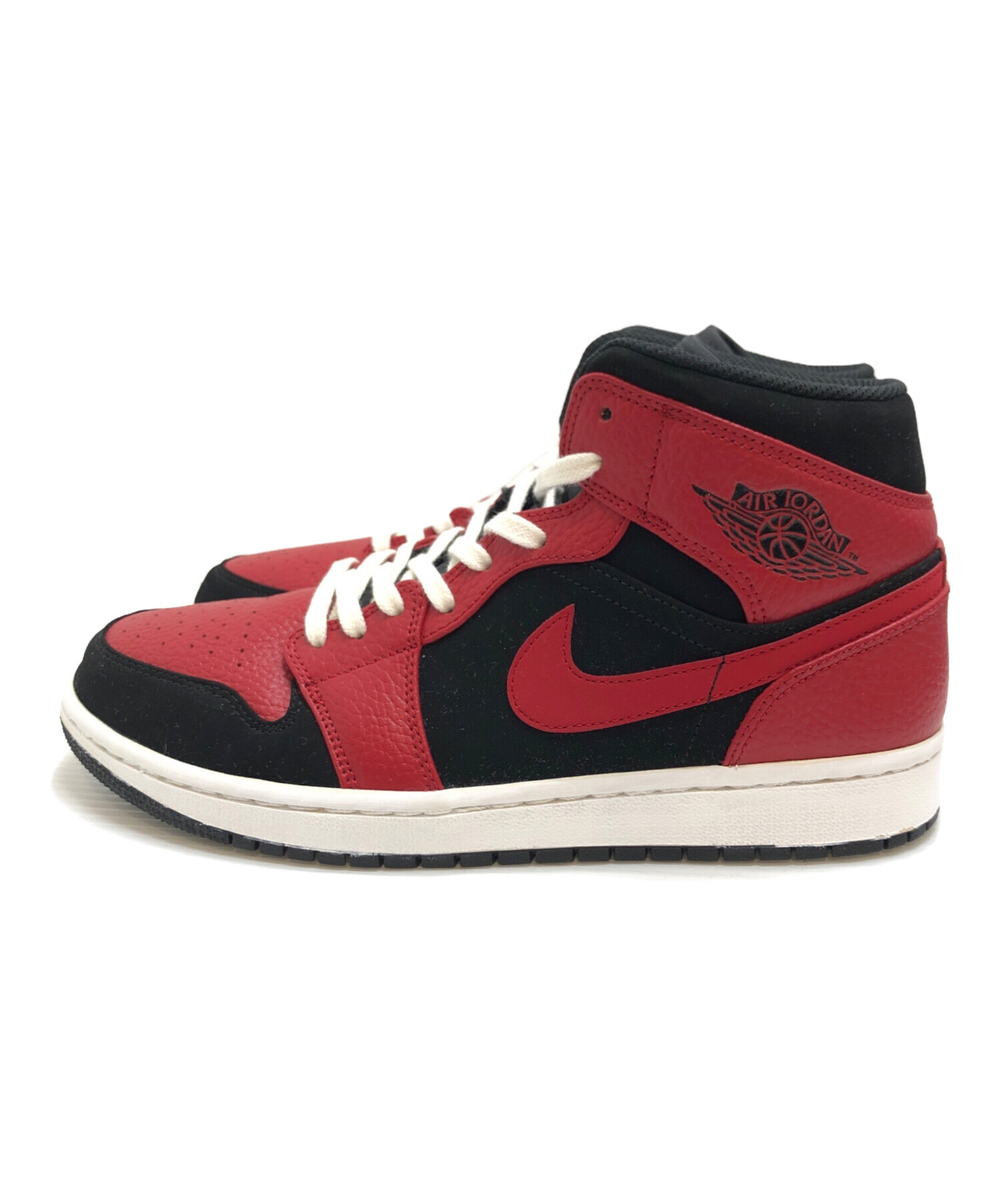 中古・古着通販】NIKE (ナイキ) Air Jordan 1 Mid Reverse Bred 