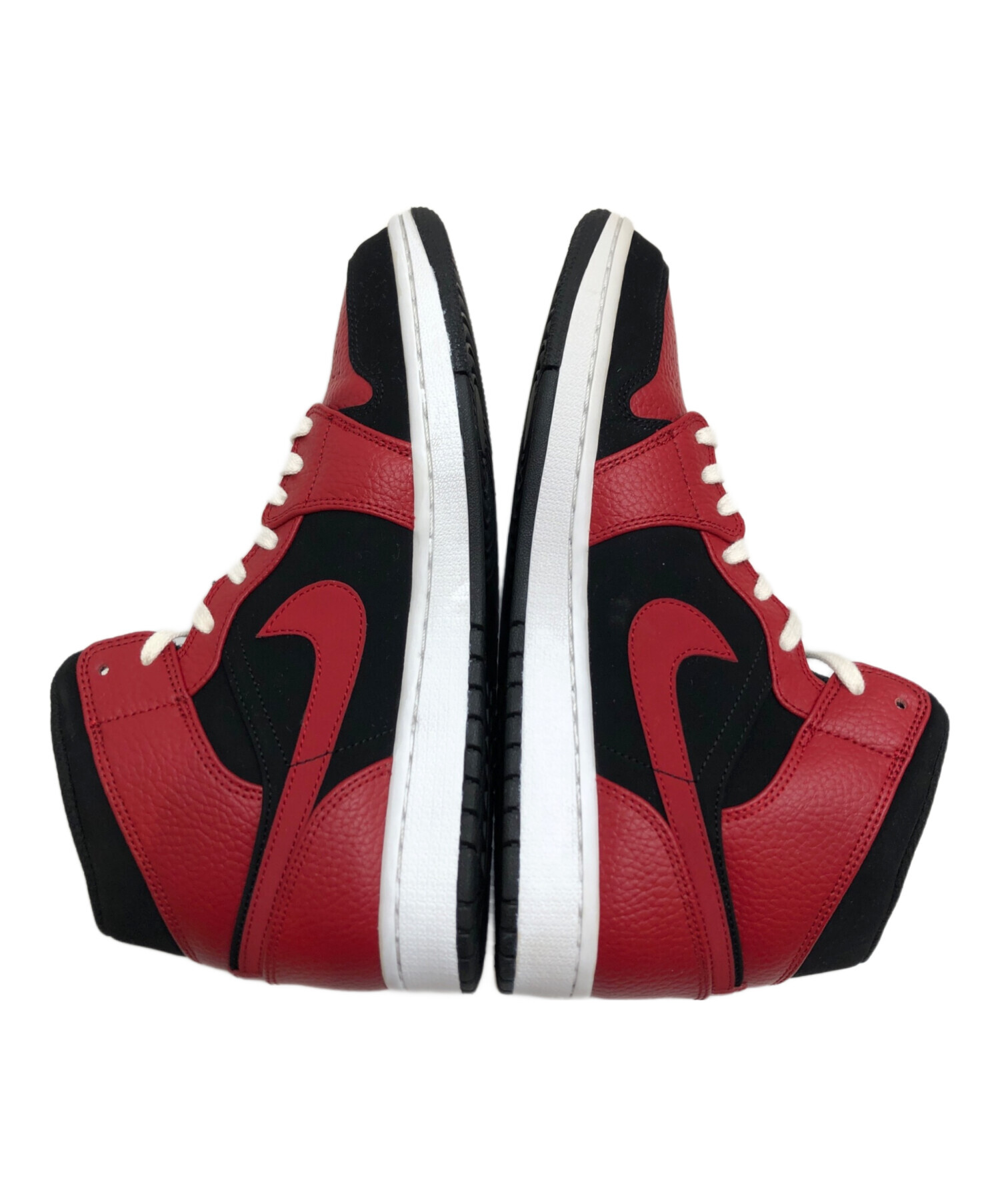 中古・古着通販】NIKE (ナイキ) Air Jordan 1 Mid Reverse Bred 