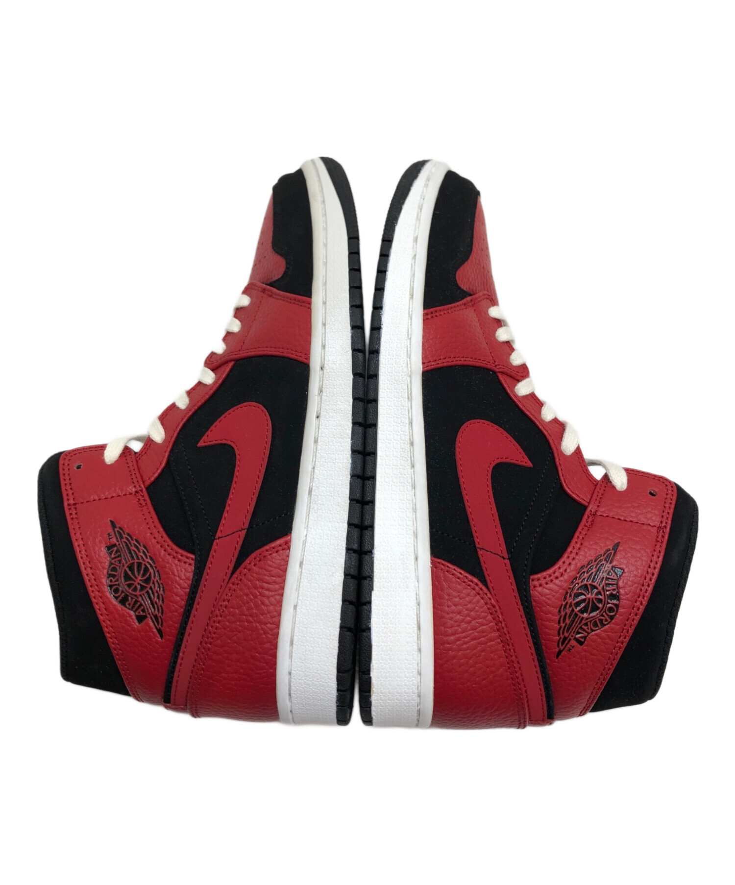 中古・古着通販】NIKE (ナイキ) Air Jordan 1 Mid Reverse Bred 
