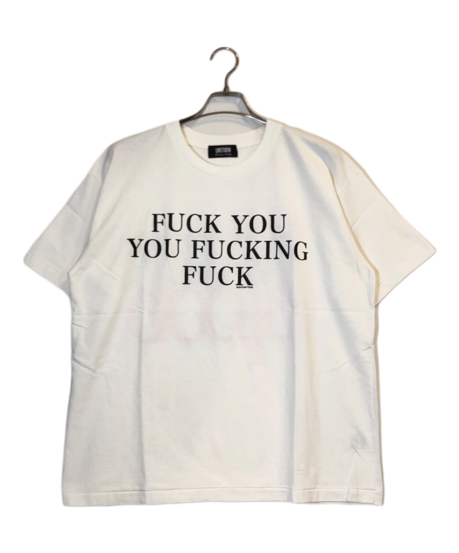 中古・古着通販】UNTORN (アントーン) プリントTシャツ ホワイト