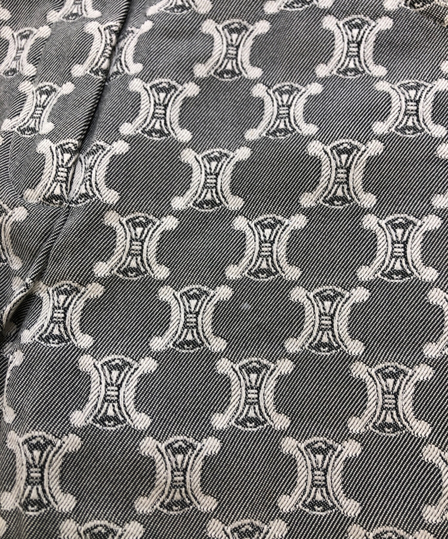 中古・古着通販】CELINE (セリーヌ) 総柄パンツ グレー サイズ:36
