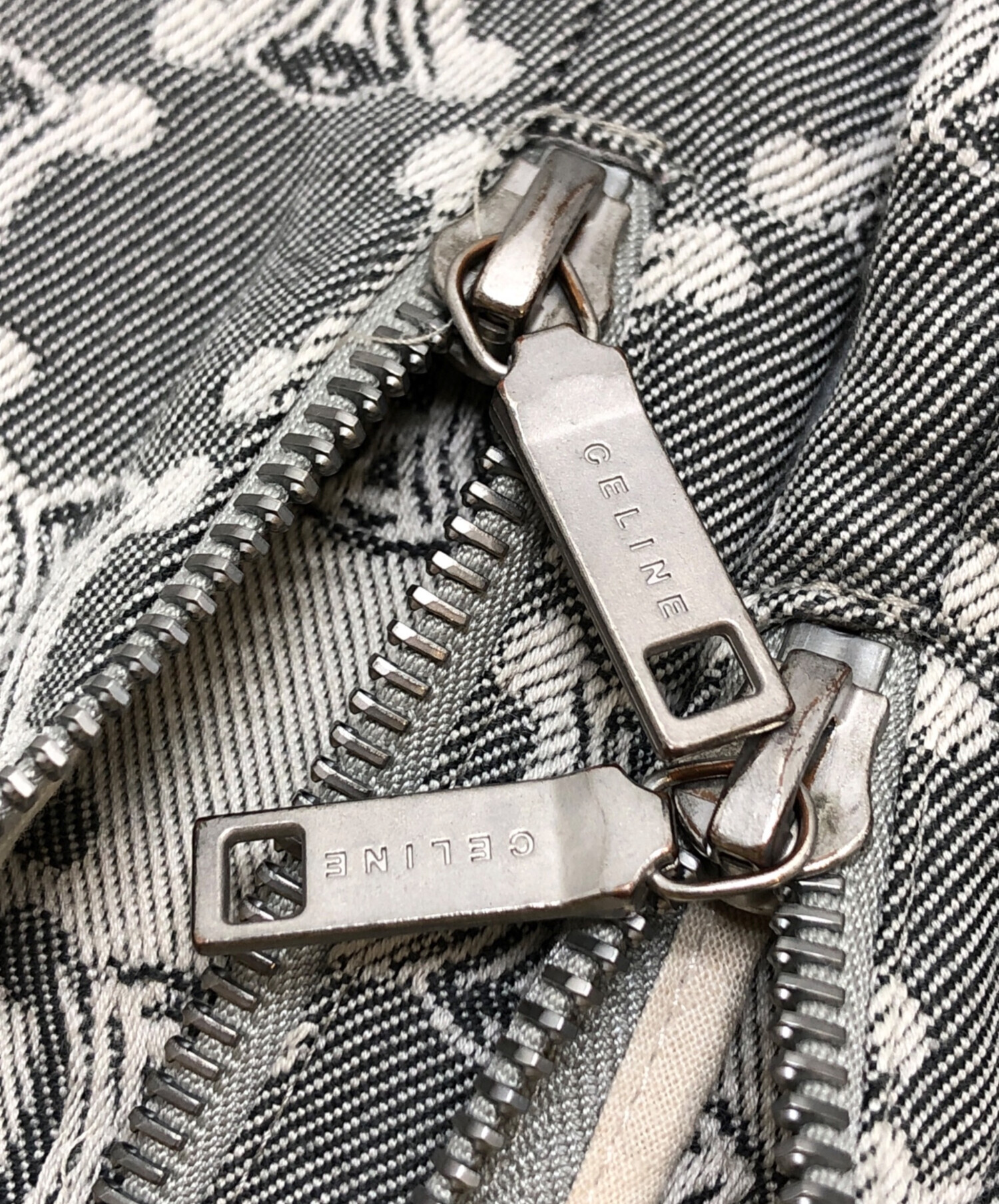 中古・古着通販】CELINE (セリーヌ) 総柄パンツ グレー サイズ:36