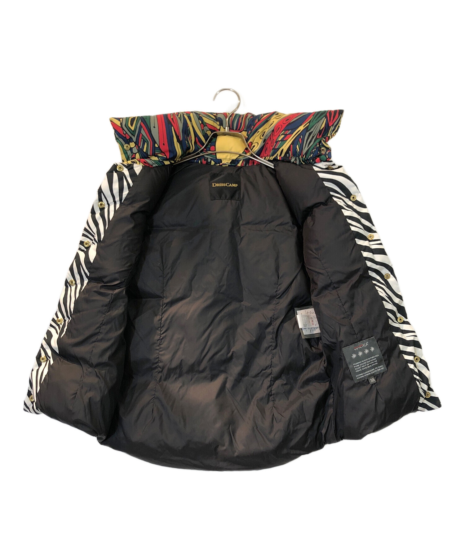 デュベティカ DUVETICA ダウンベスト フード ナイロン 54 グレー