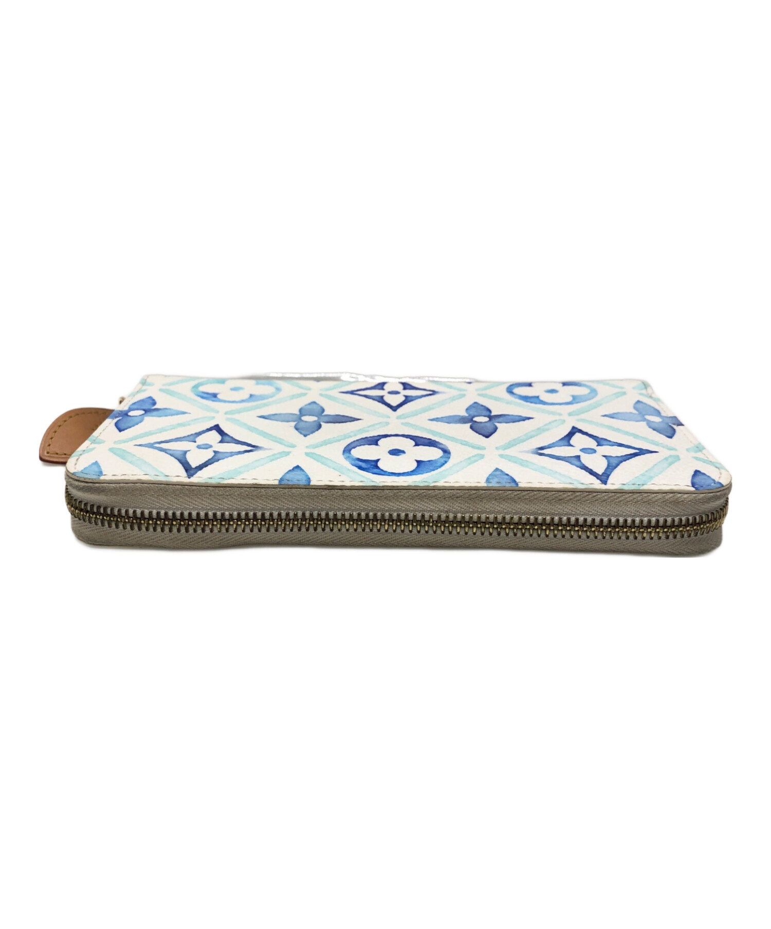 LOUIS VUITTON モノグラム グラセ　ジッピーウォレット 中古・古着通販】LOUIS VUITTON (ルイ ヴィトン) モノグラム タイル