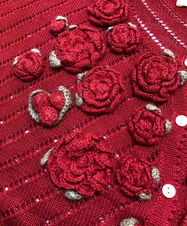 ピンクハウスお花 ニット 80s PINK HOUSE 美品 ピンクハウス 90's