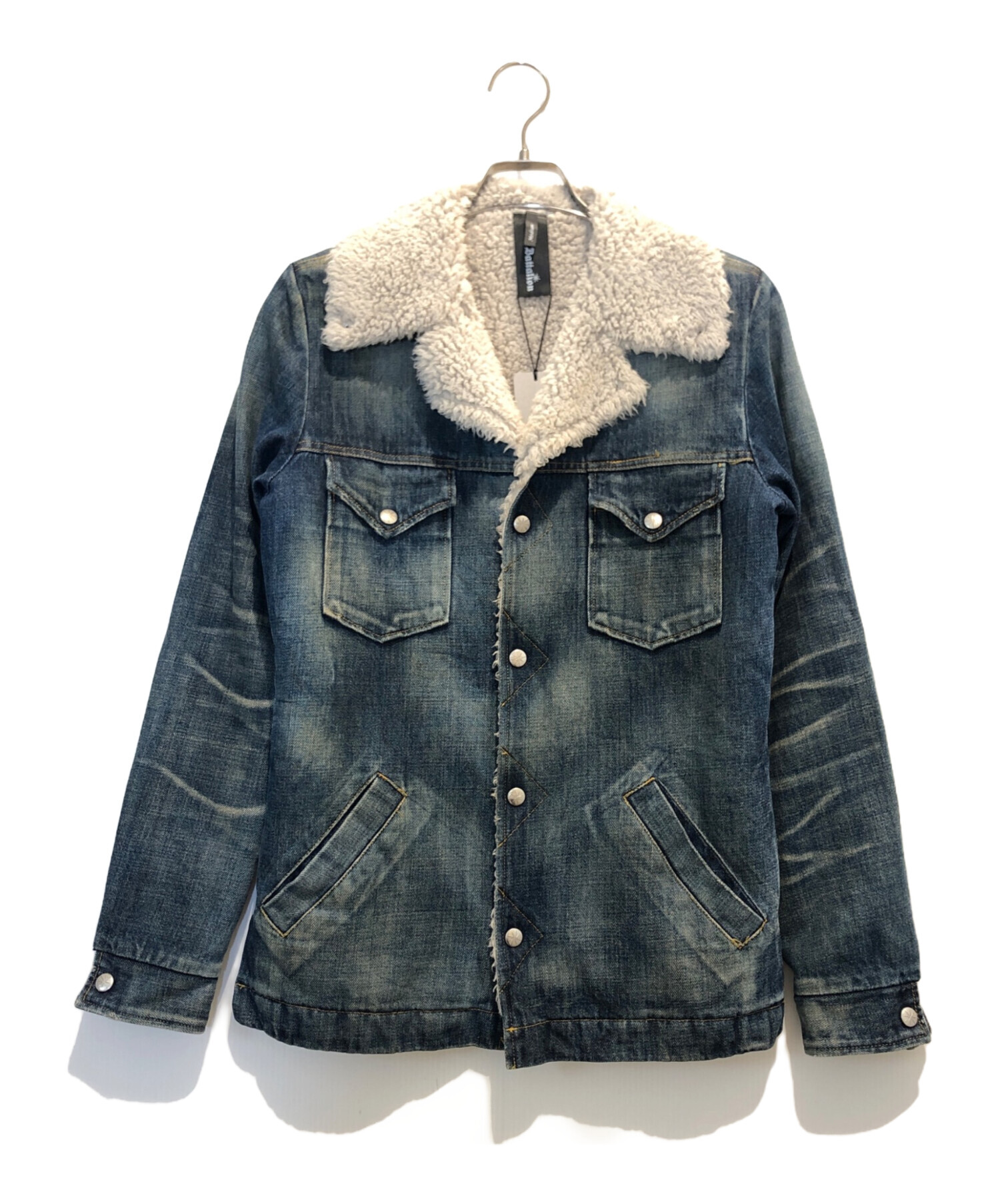中古・古着通販】Battallion (バタリオン) ボアランチデニムジャケット 