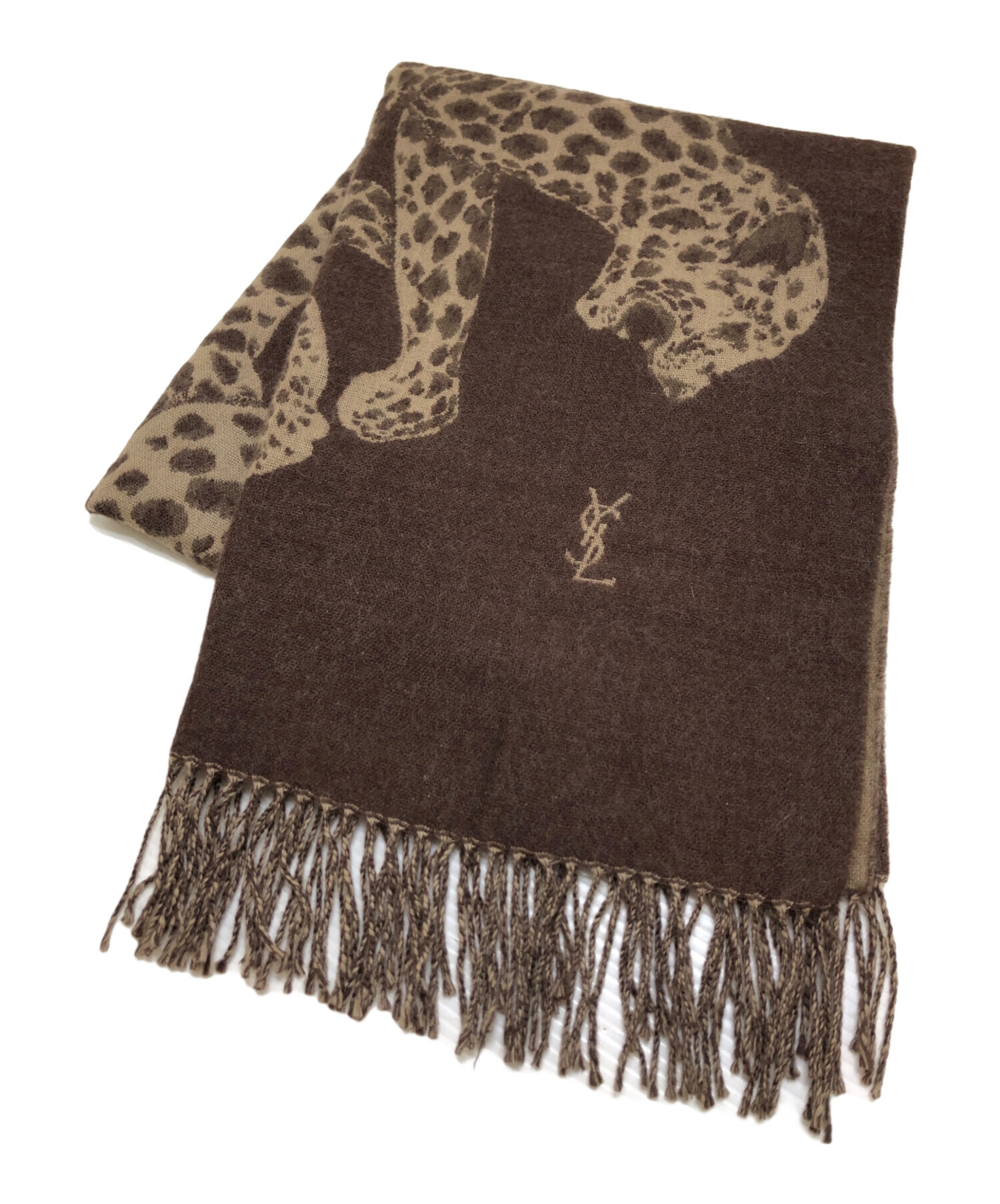 中古・古着通販】Yves Saint Laurent (イヴサンローラン) レオパード柄