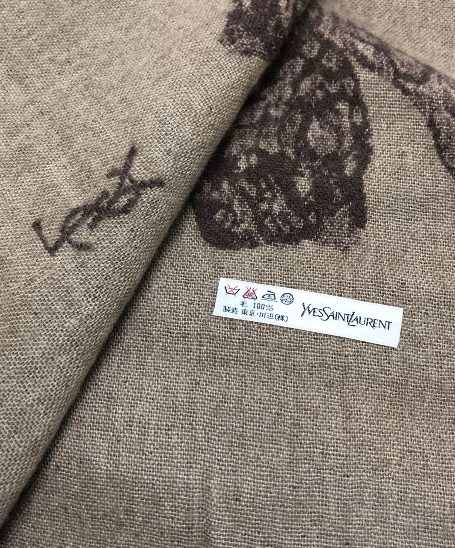 中古・古着通販】Yves Saint Laurent (イヴサンローラン) レオパード柄