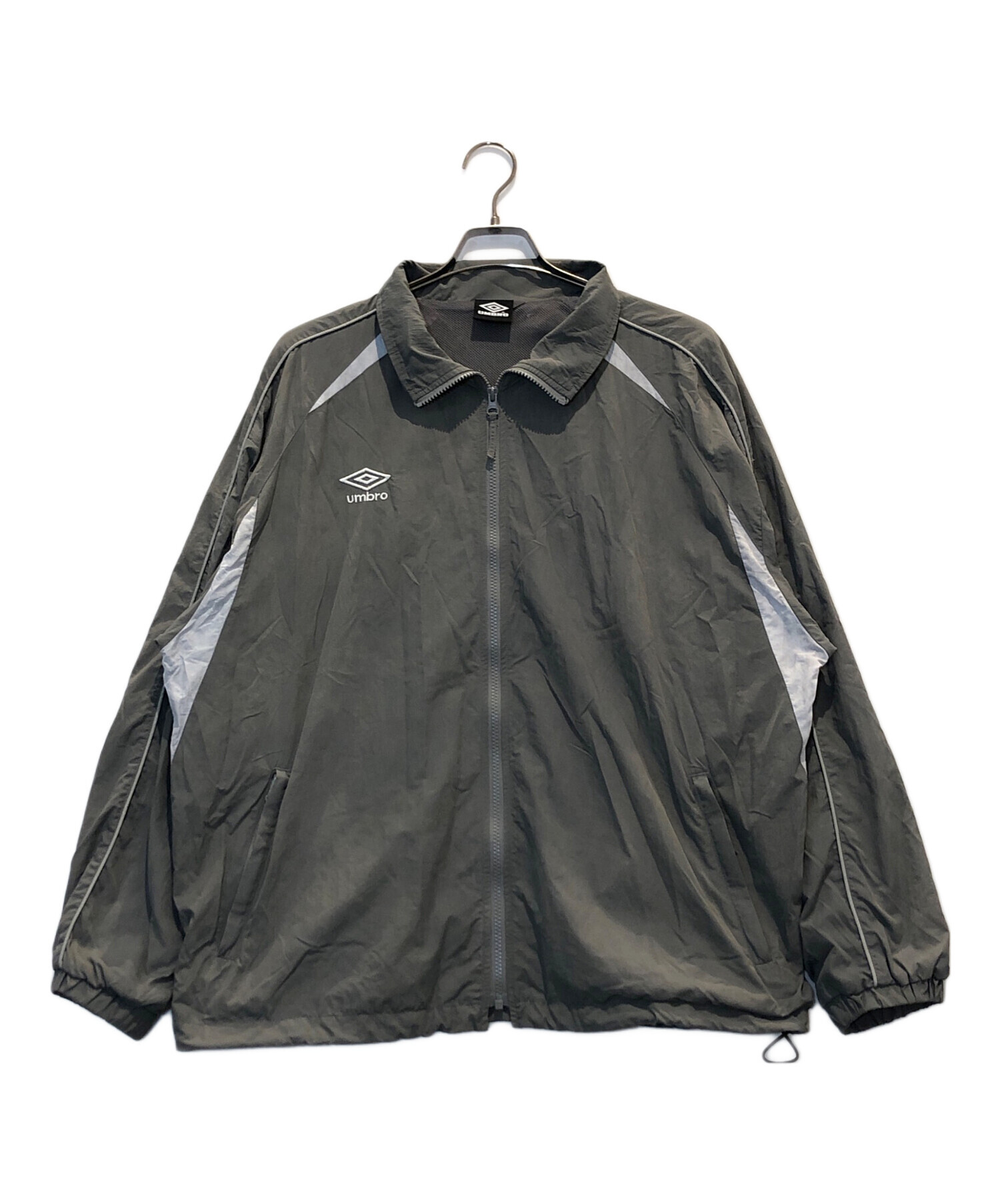 中古・古着通販】UMBRO (アンブロ) ナイロンジャケット グレー サイズ 