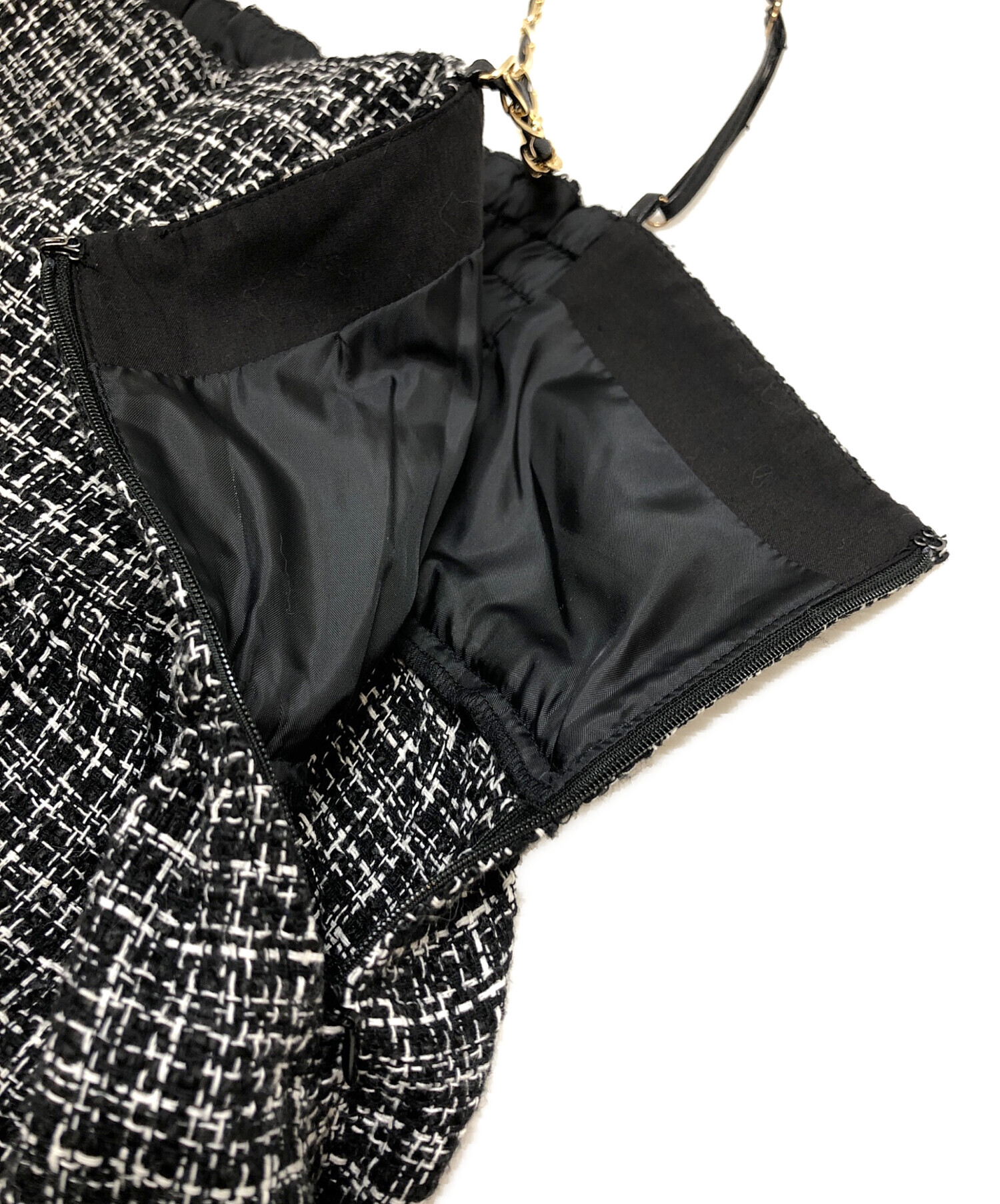 JUSGLITTY ブラック ツイードジャケット サイズ1 2025年最新】jusglitty ツイード ジャケットの人気アイテム