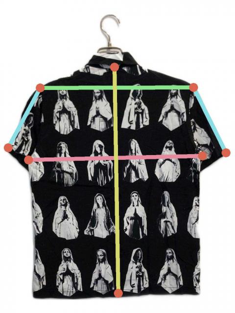 中古・古着通販】WACKO MARIA (ワコマリア) レーヨンシャツ ブラック