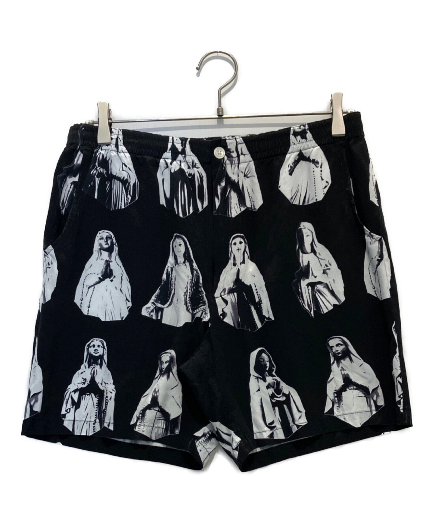 wacko maria ハーフパンツ 中古・古着通販】WACKO MARIA (ワコマリア) マリア柄ハーフパンツ