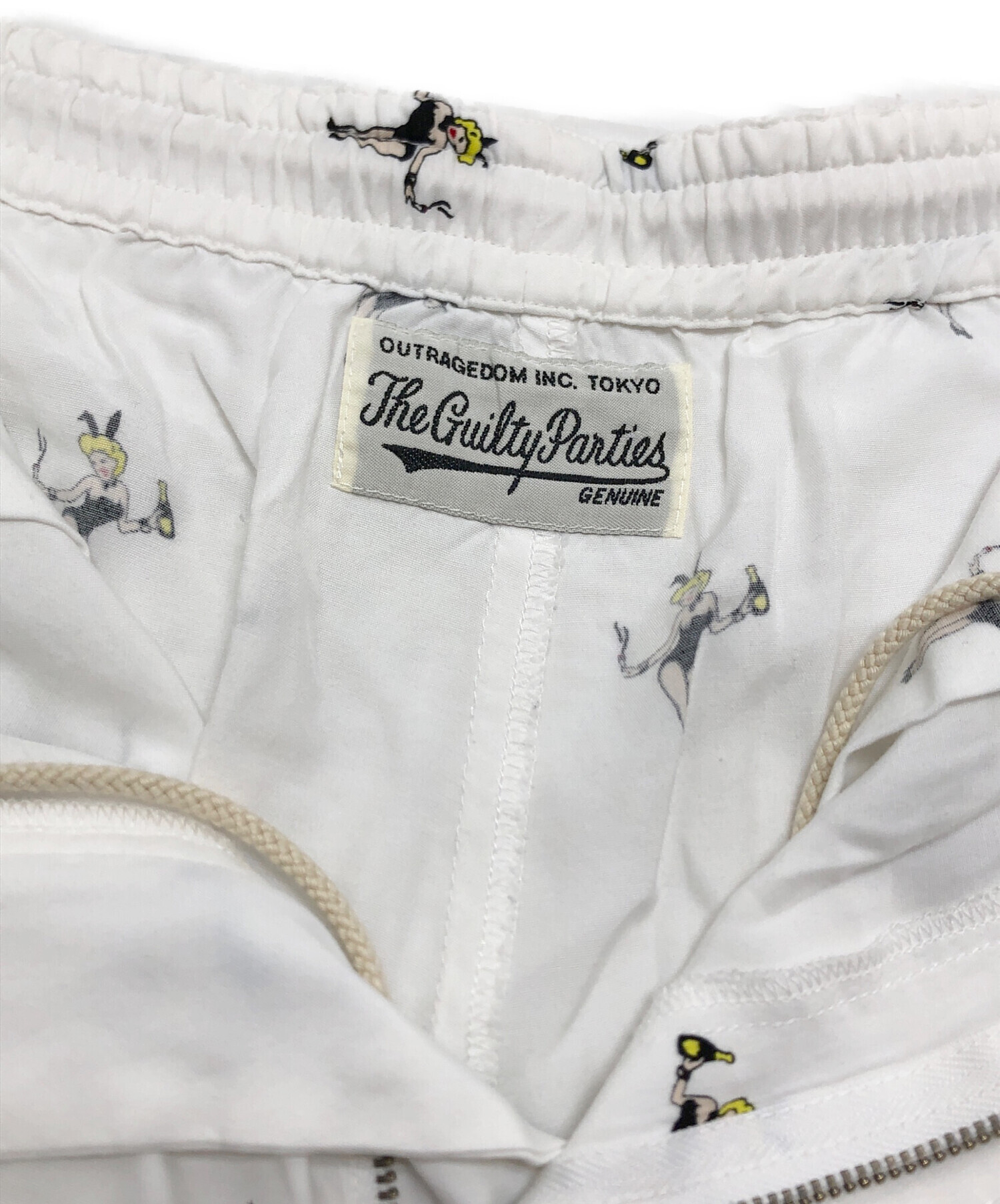 中古・古着通販】WACKO MARIA (ワコマリア) ハーフパンツ ホワイト