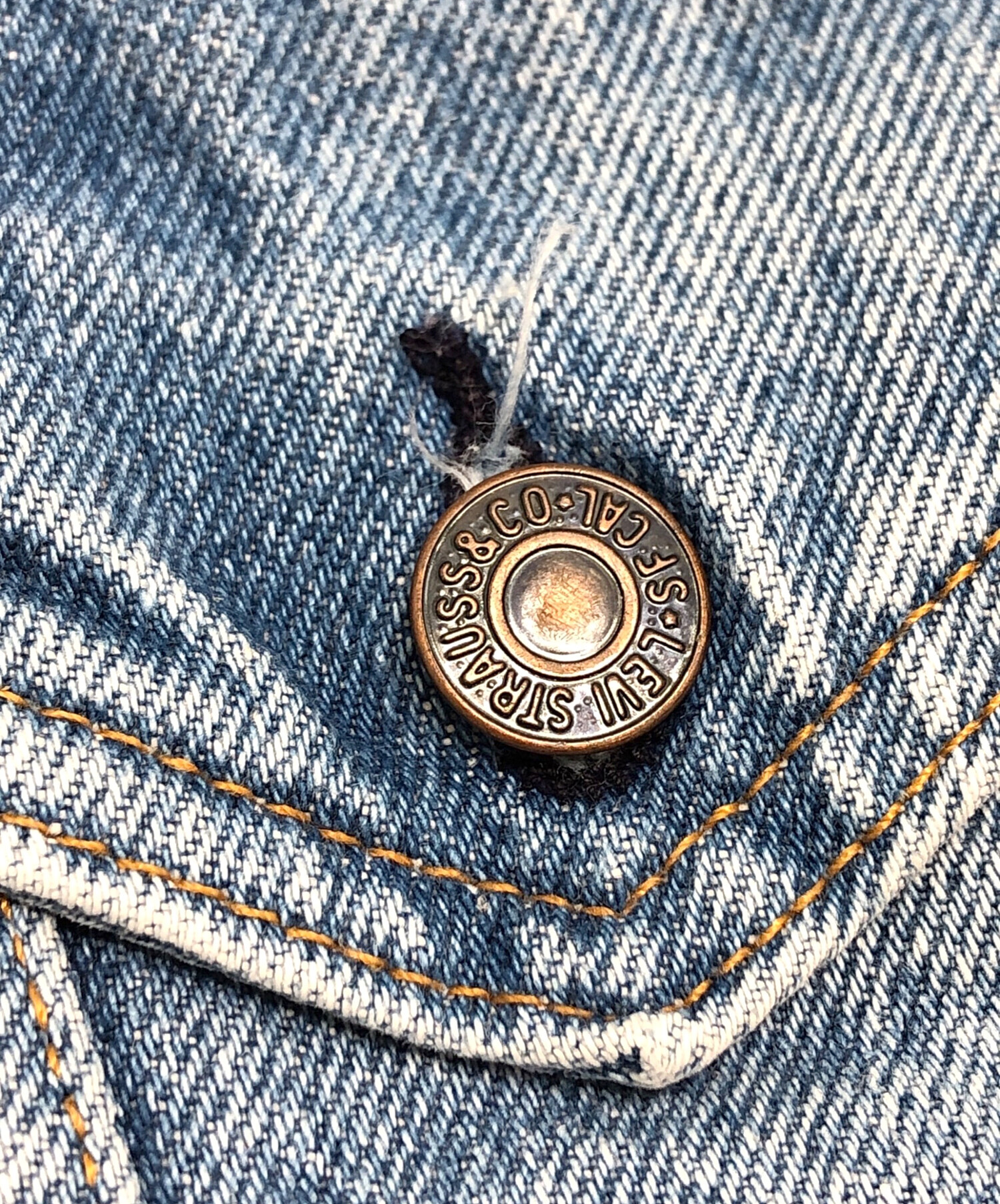 Levis リーバイス デニムジャケット 4th 濃紺 Lインディゴ 現行 中古・古着通販】LEVI'S (リーバイス) 4thデニムジャケット インディゴ